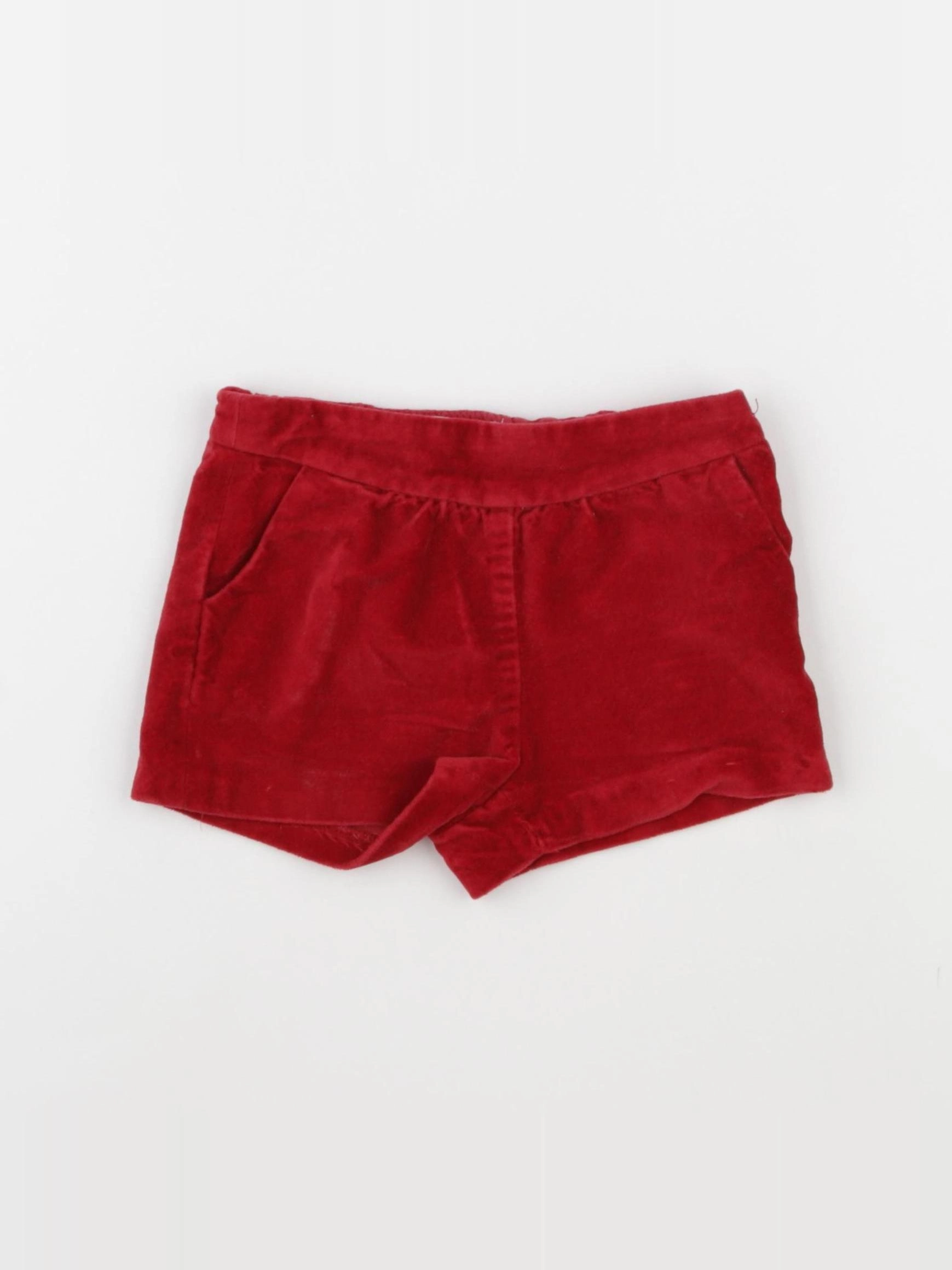 Zara - short rouge - 2/3 ans