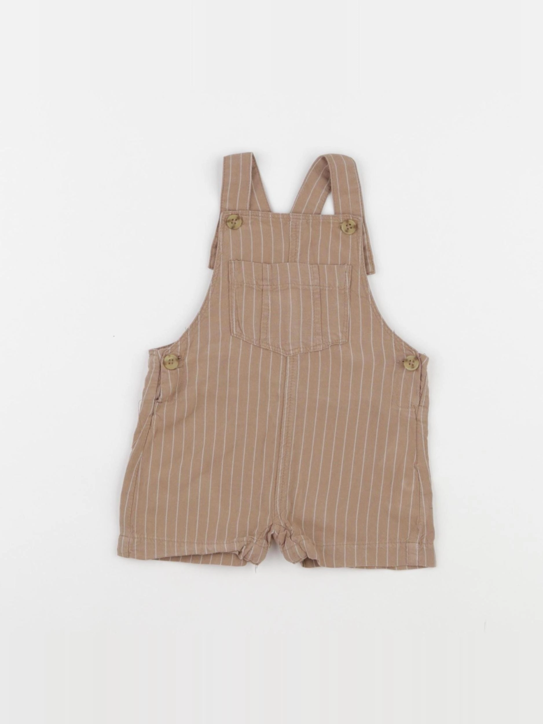 Vertbaudet - combinaison marron - 3 mois