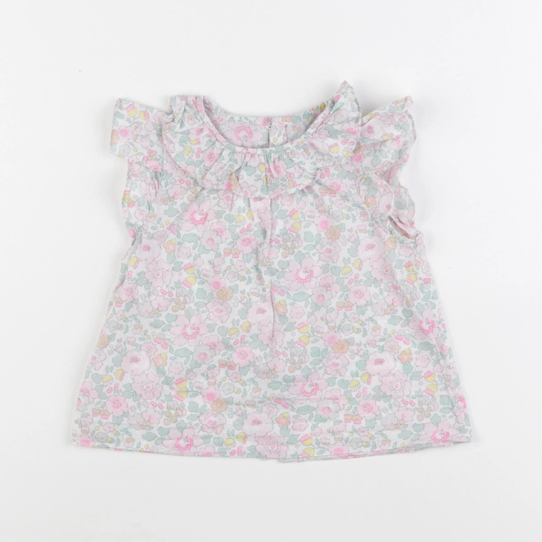 Jacadi - blouse liberty rose - 24 mois