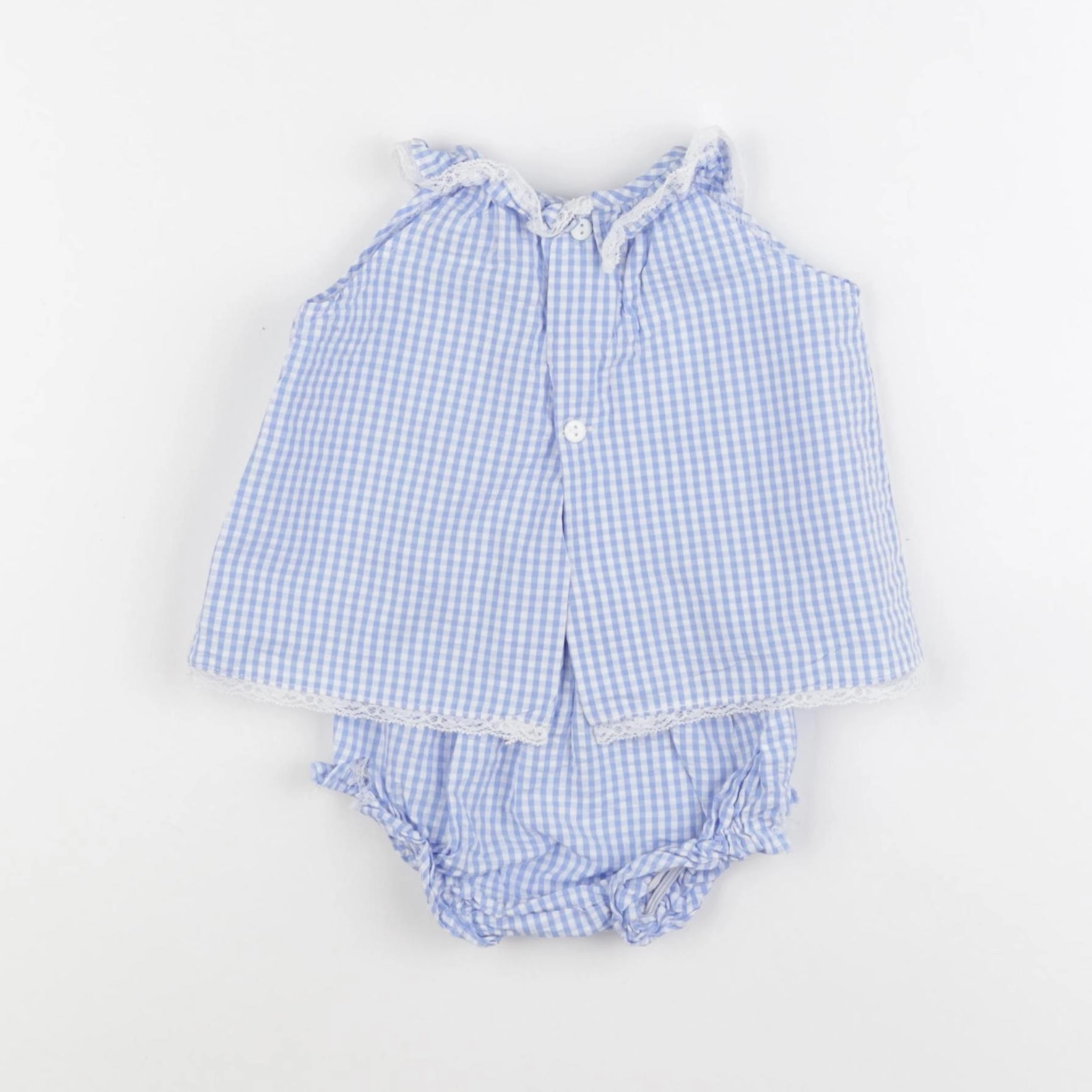 Lola Palacios - ensemble bleu - 6 mois