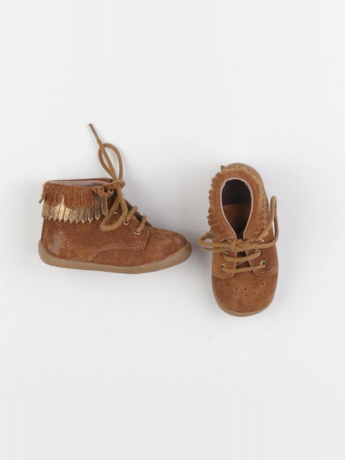 Vertbaudet - bottillons marron - pointure 20