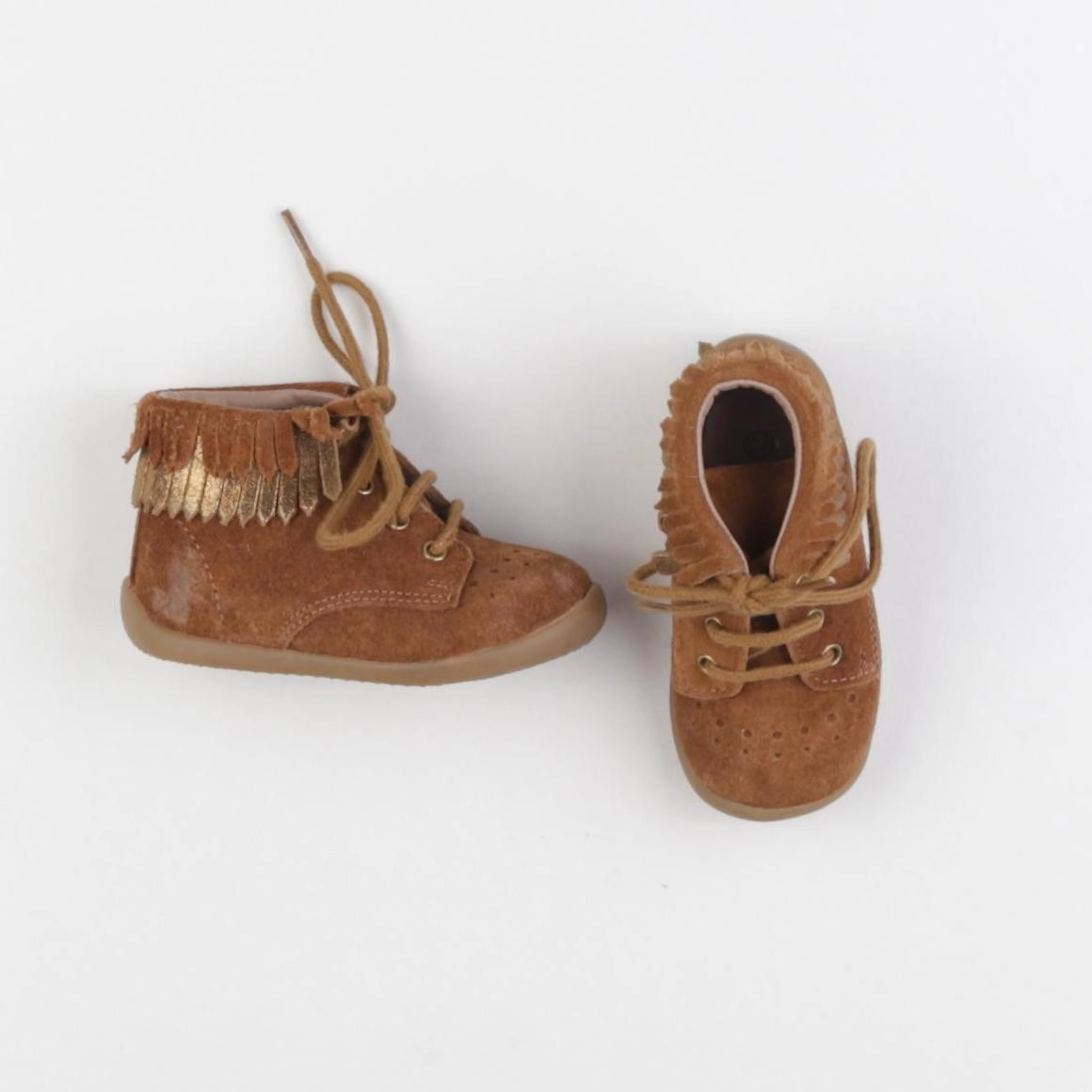 Vertbaudet - bottillons marron - pointure 20