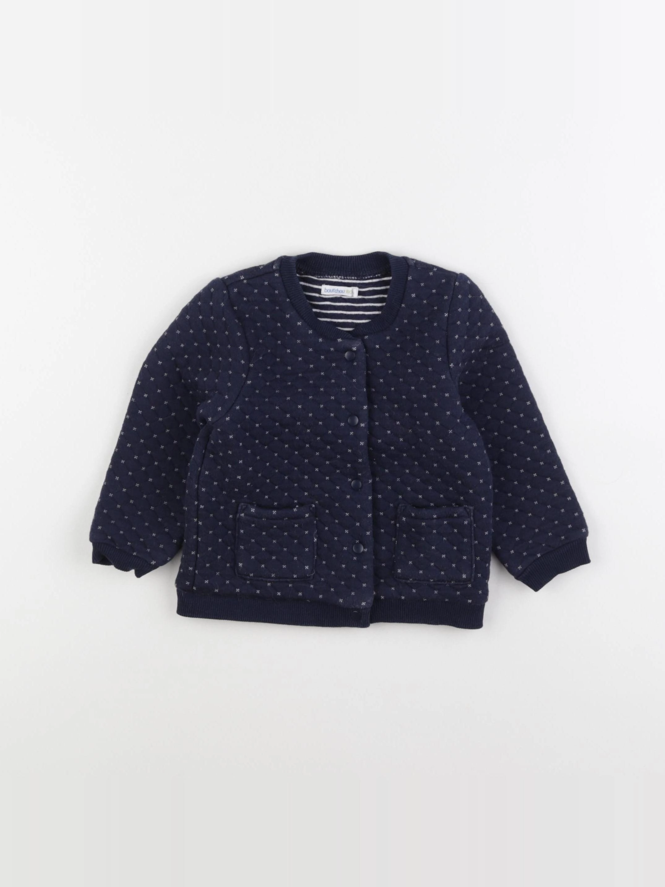Boutchou - sweat bleu - 18 mois