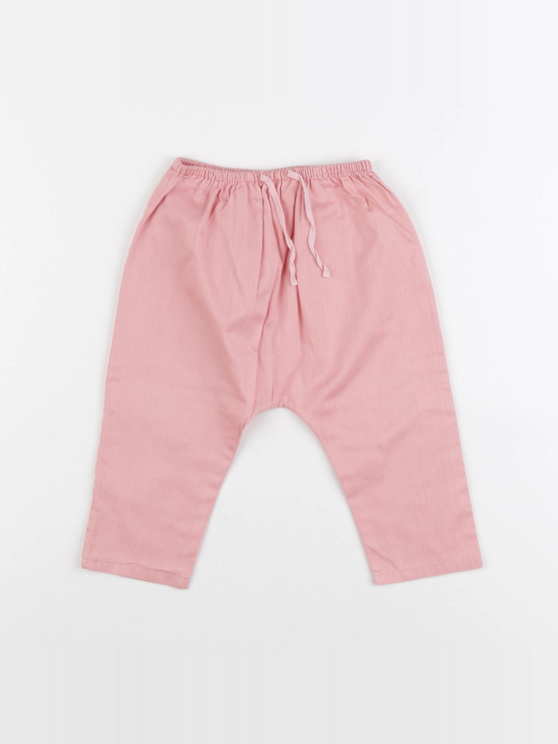 Boutchou - sarouel rose - 12 mois