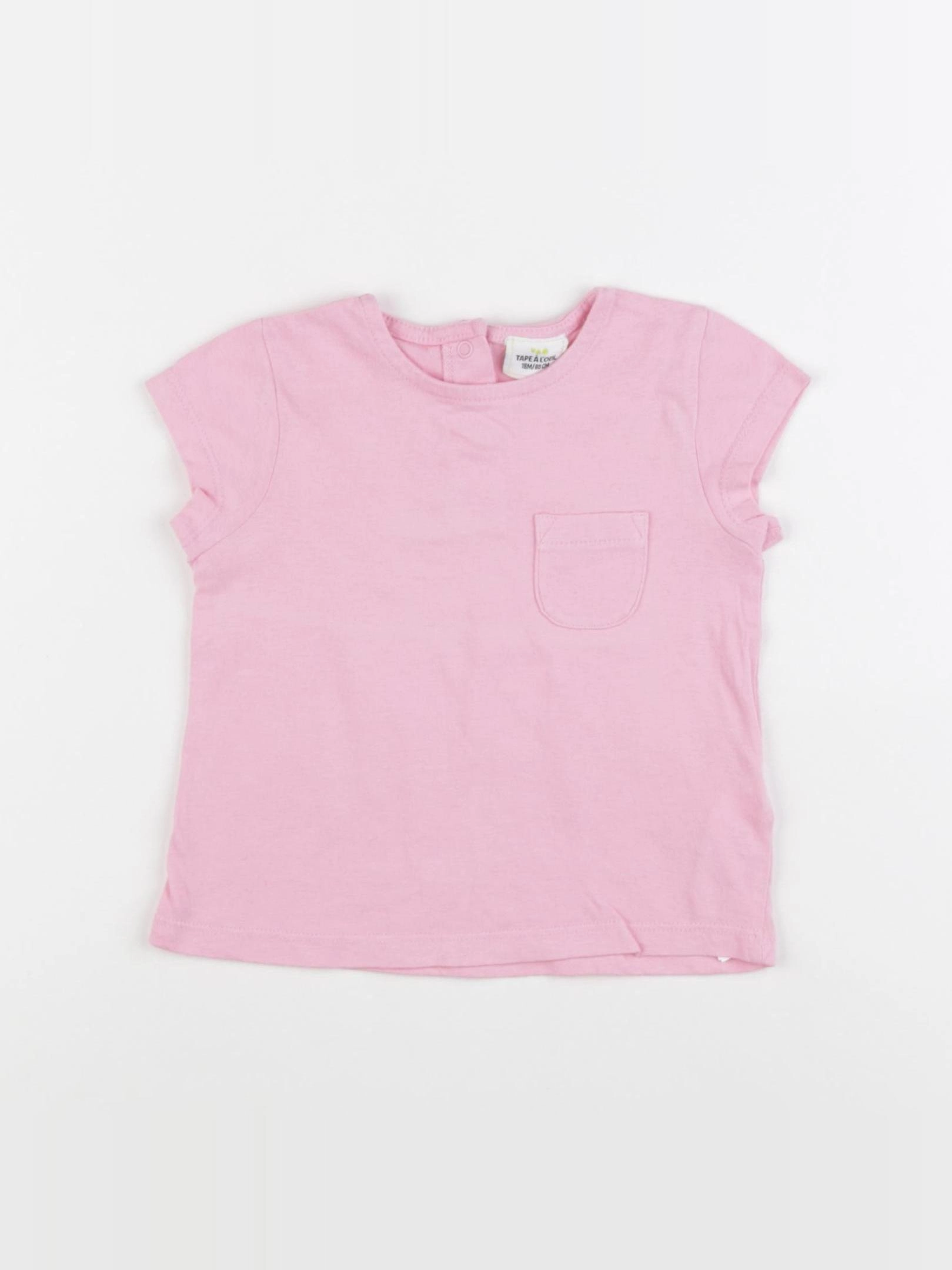 Tape à l'oeil - tee-shirt rose - 18 mois