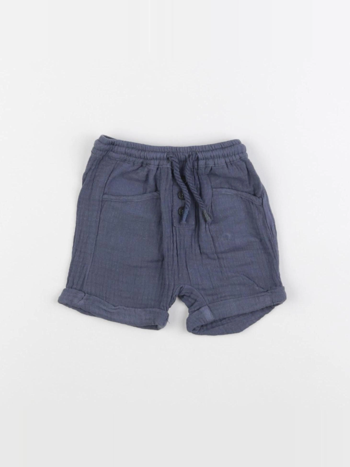 Vertbaudet - short bleu - 3 mois