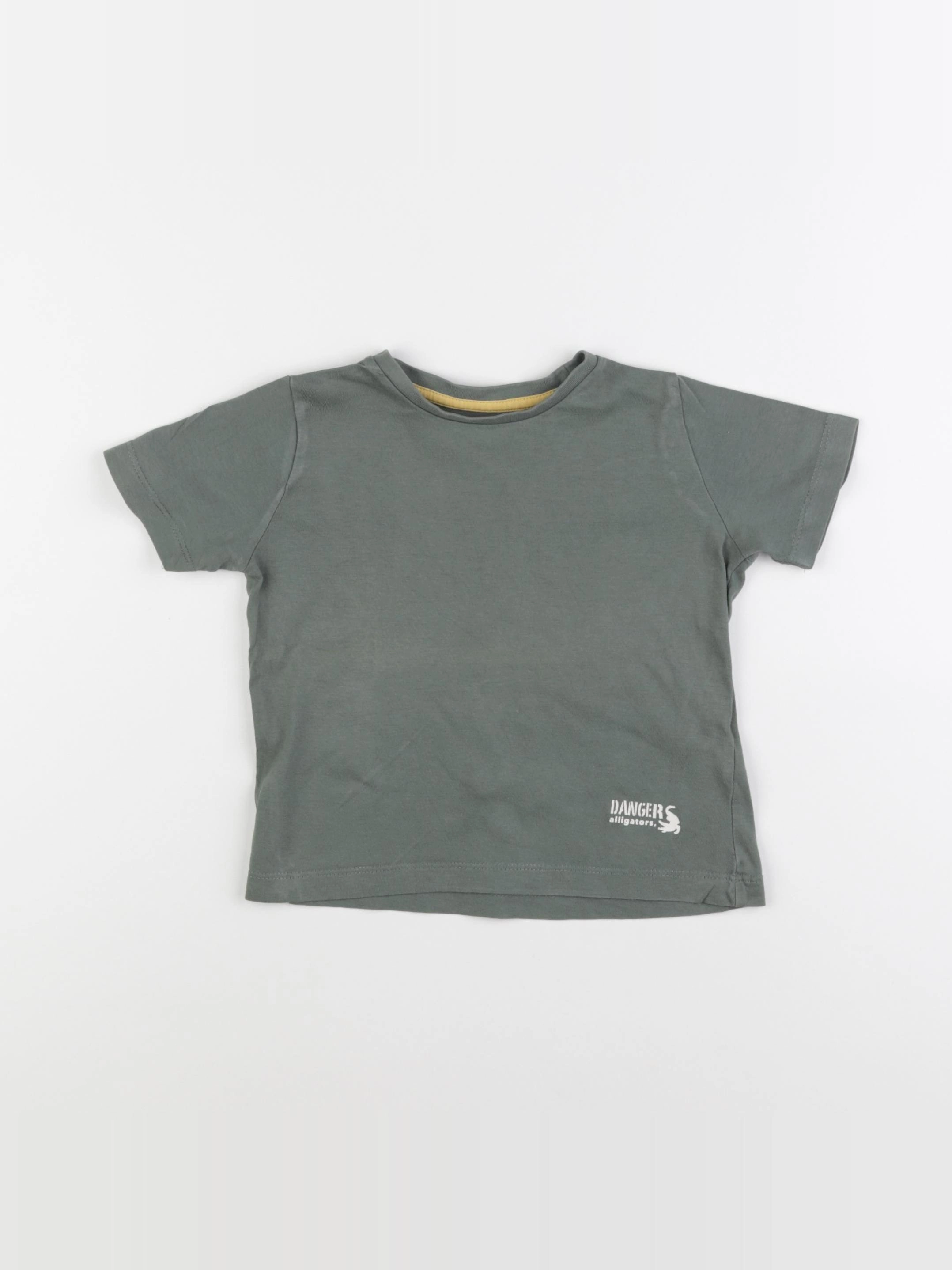 Vertbaudet - tee-shirt vert - 3 ans