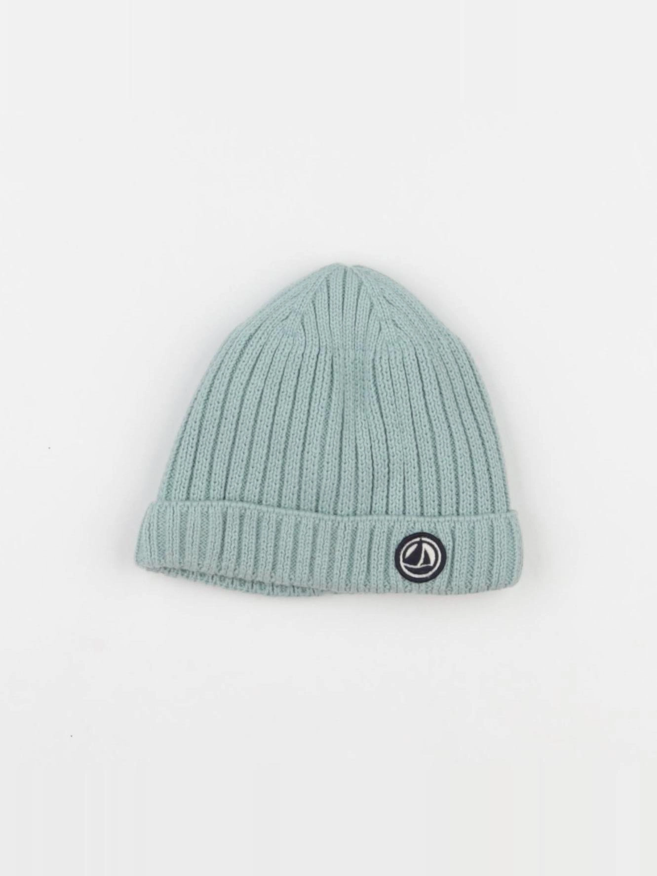 Petit Bateau - bonnet vert - 12/18 mois