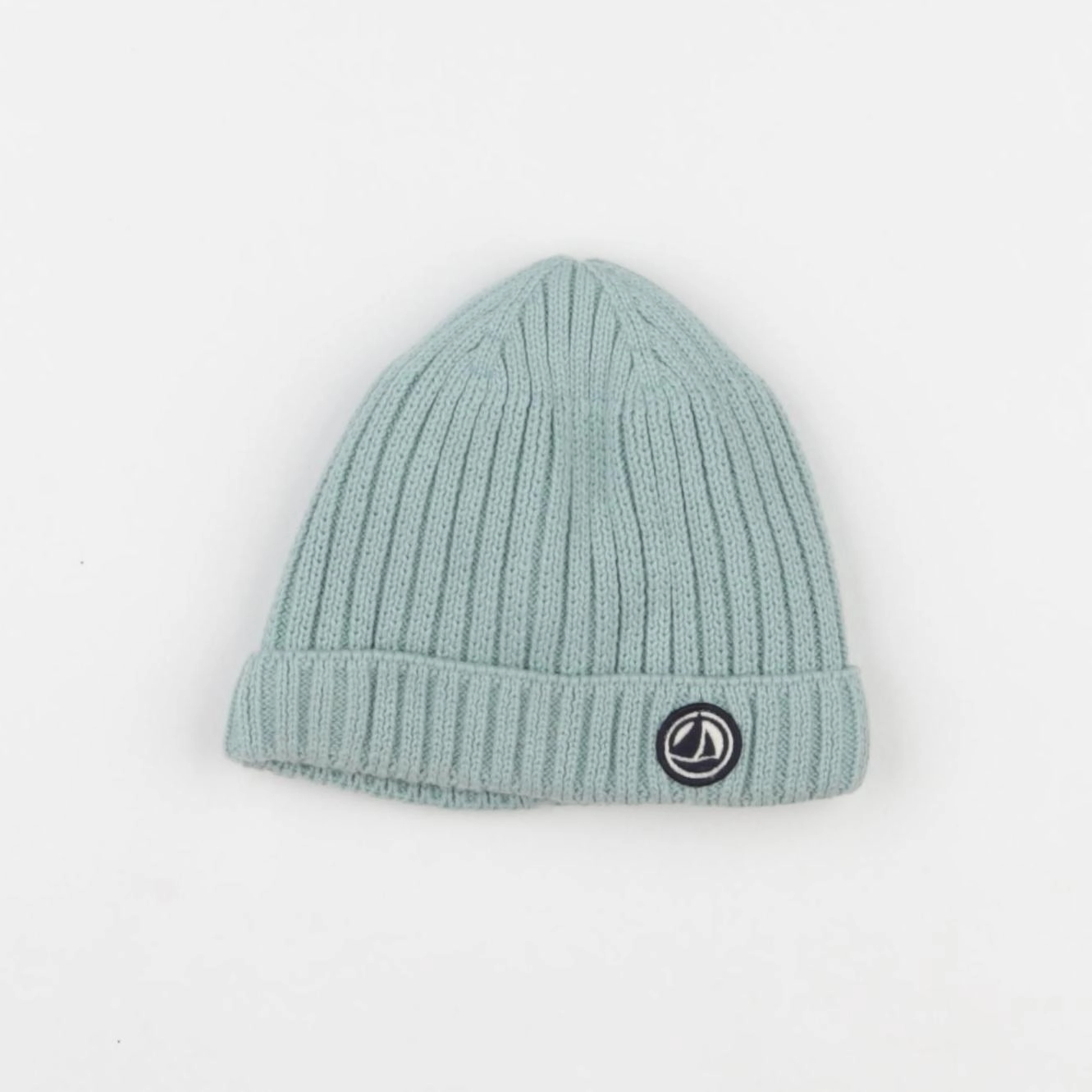Petit Bateau - bonnet vert - 12/18 mois