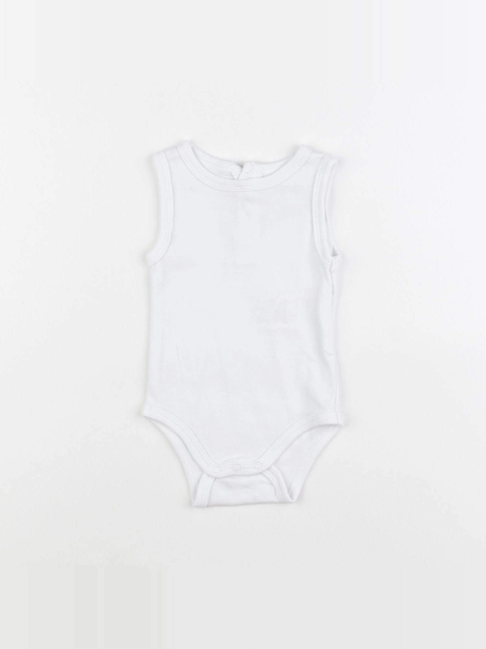 Vertbaudet - body blanc - 3 mois
