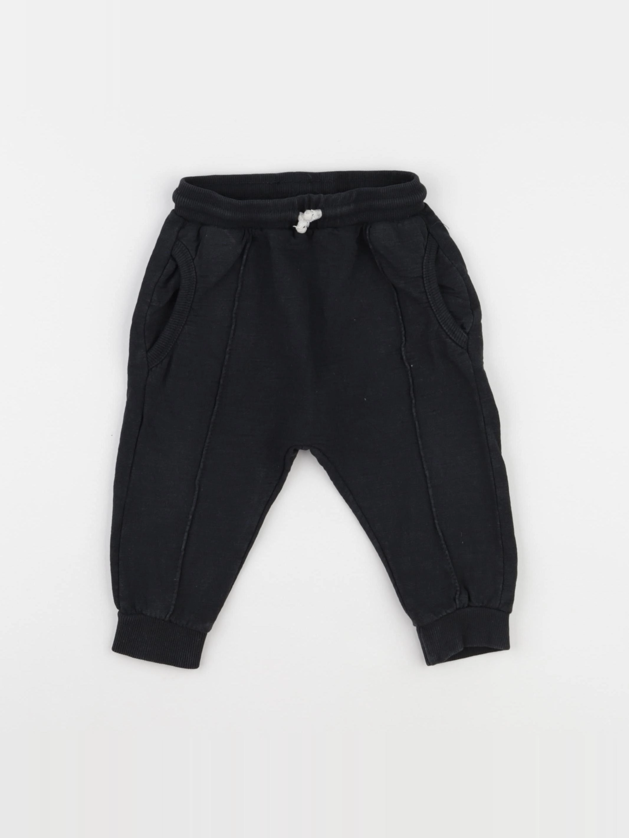 Zara - jogging noir - 12/18 mois