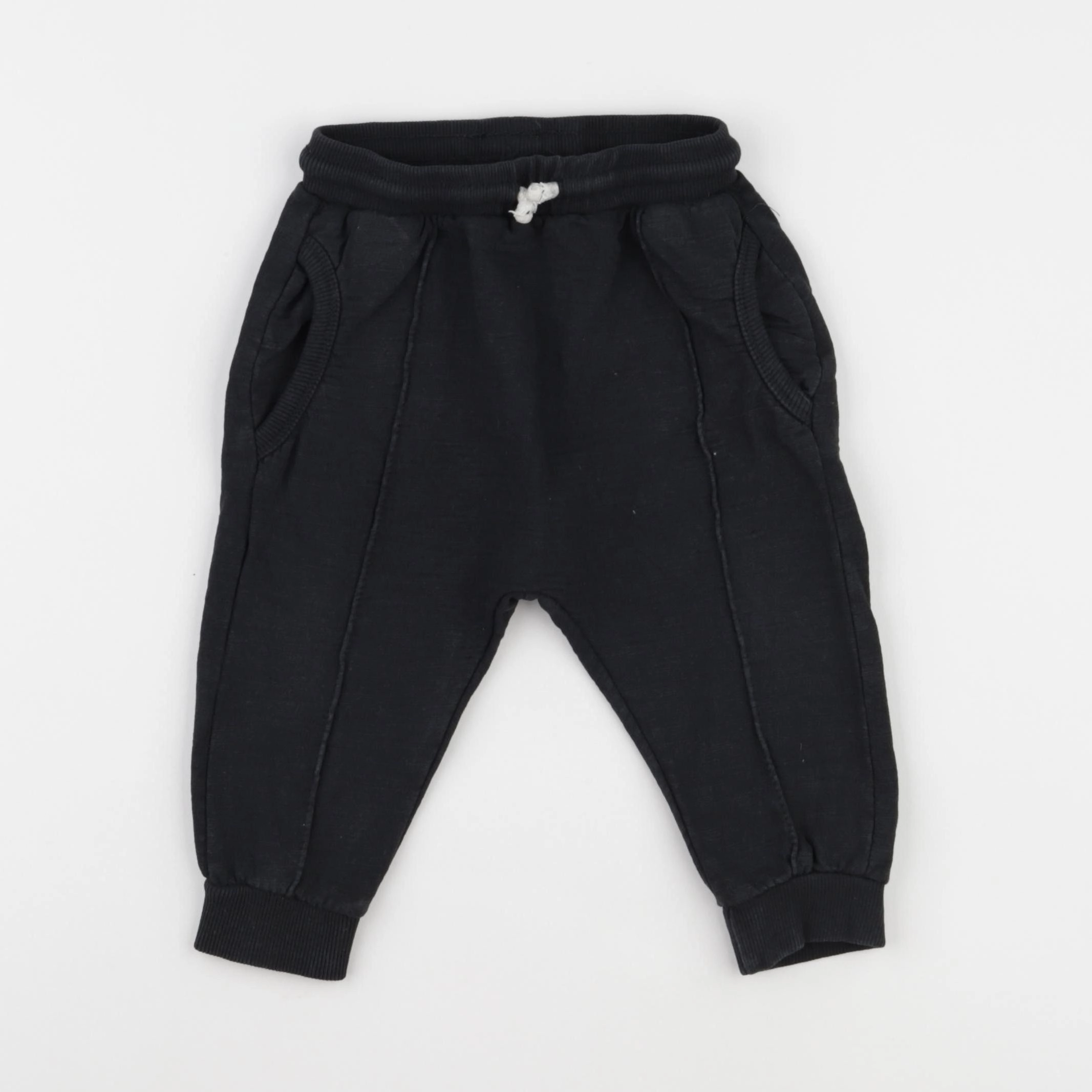 Zara - jogging noir - 12/18 mois