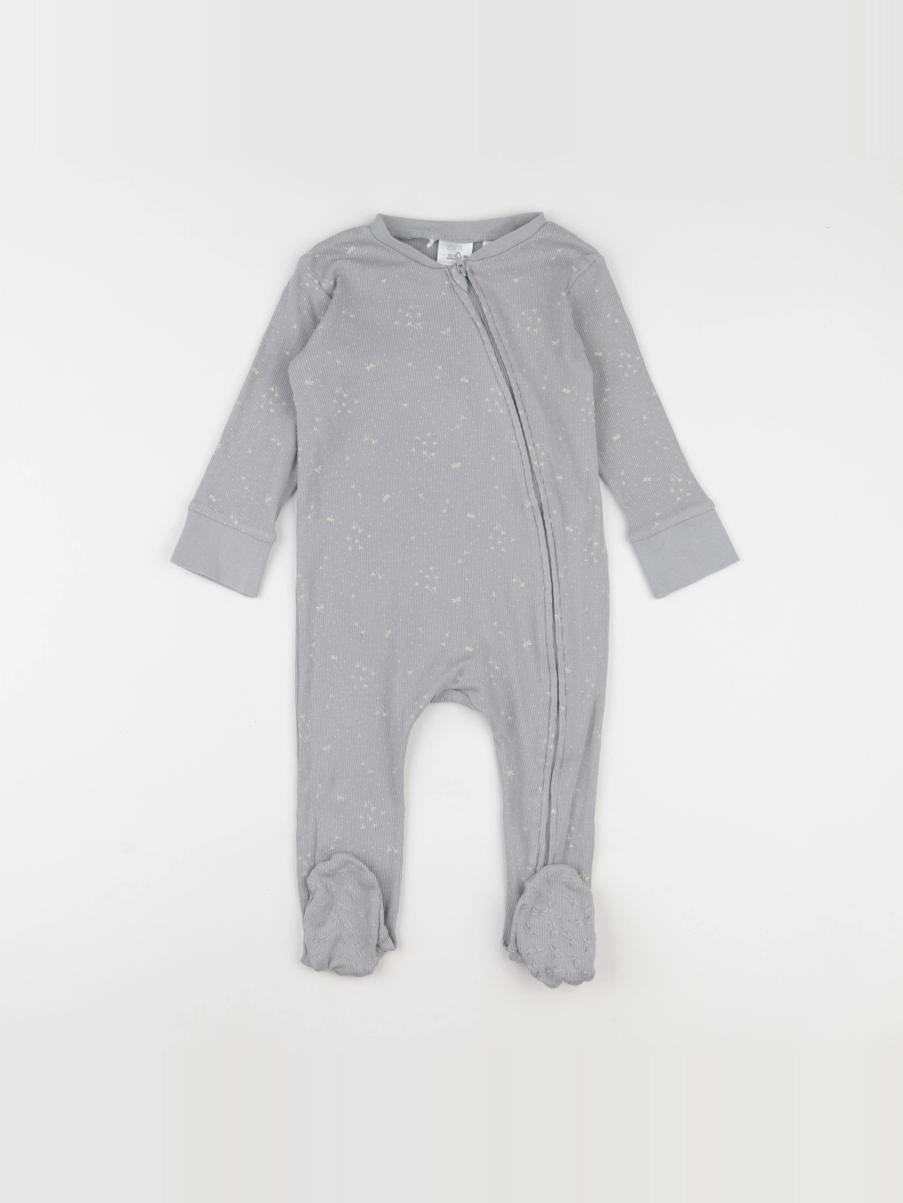Zara - pyjama coton bleu - 12/18 mois