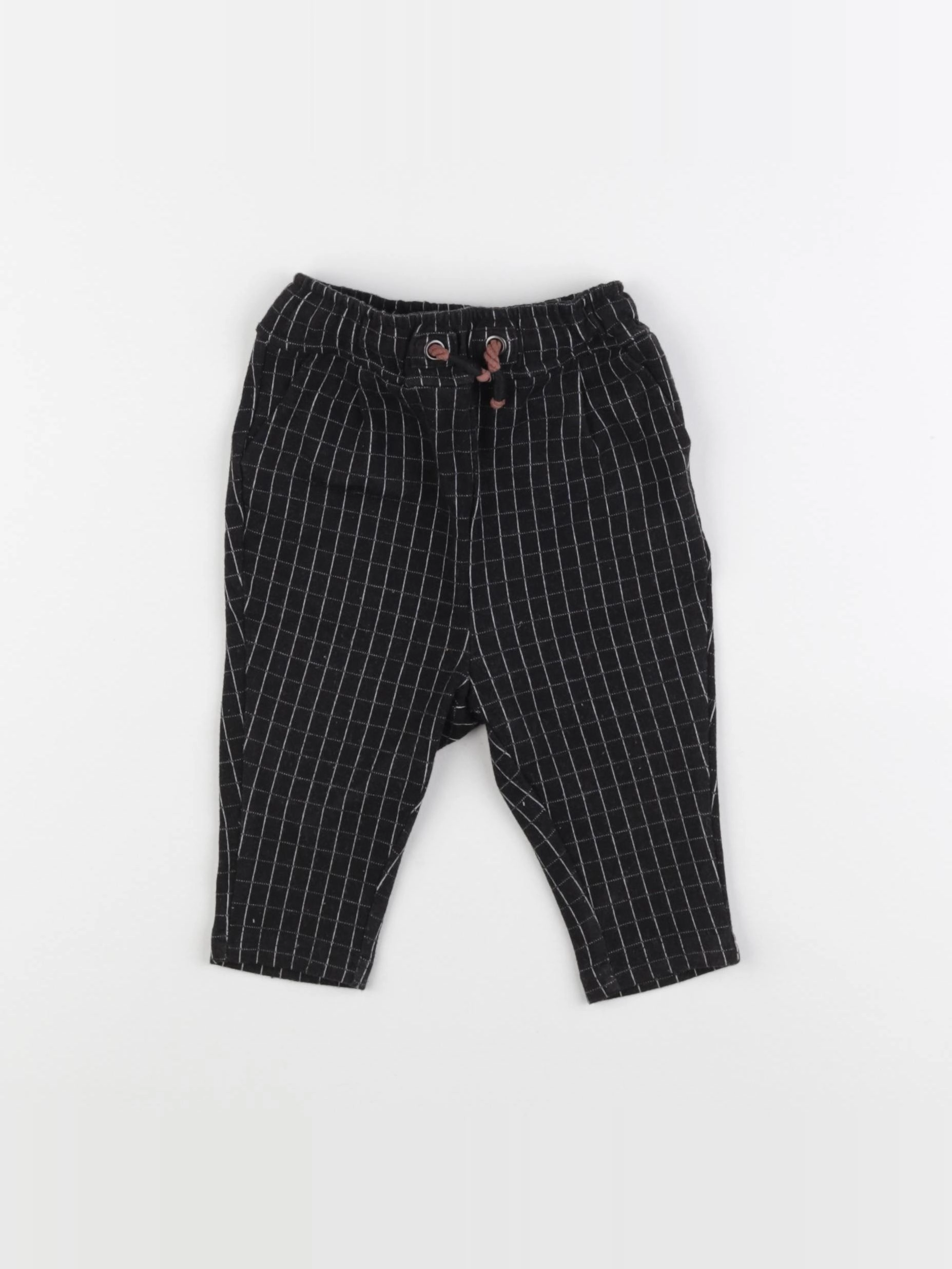 Vertbaudet - pantalon noir - 6 mois