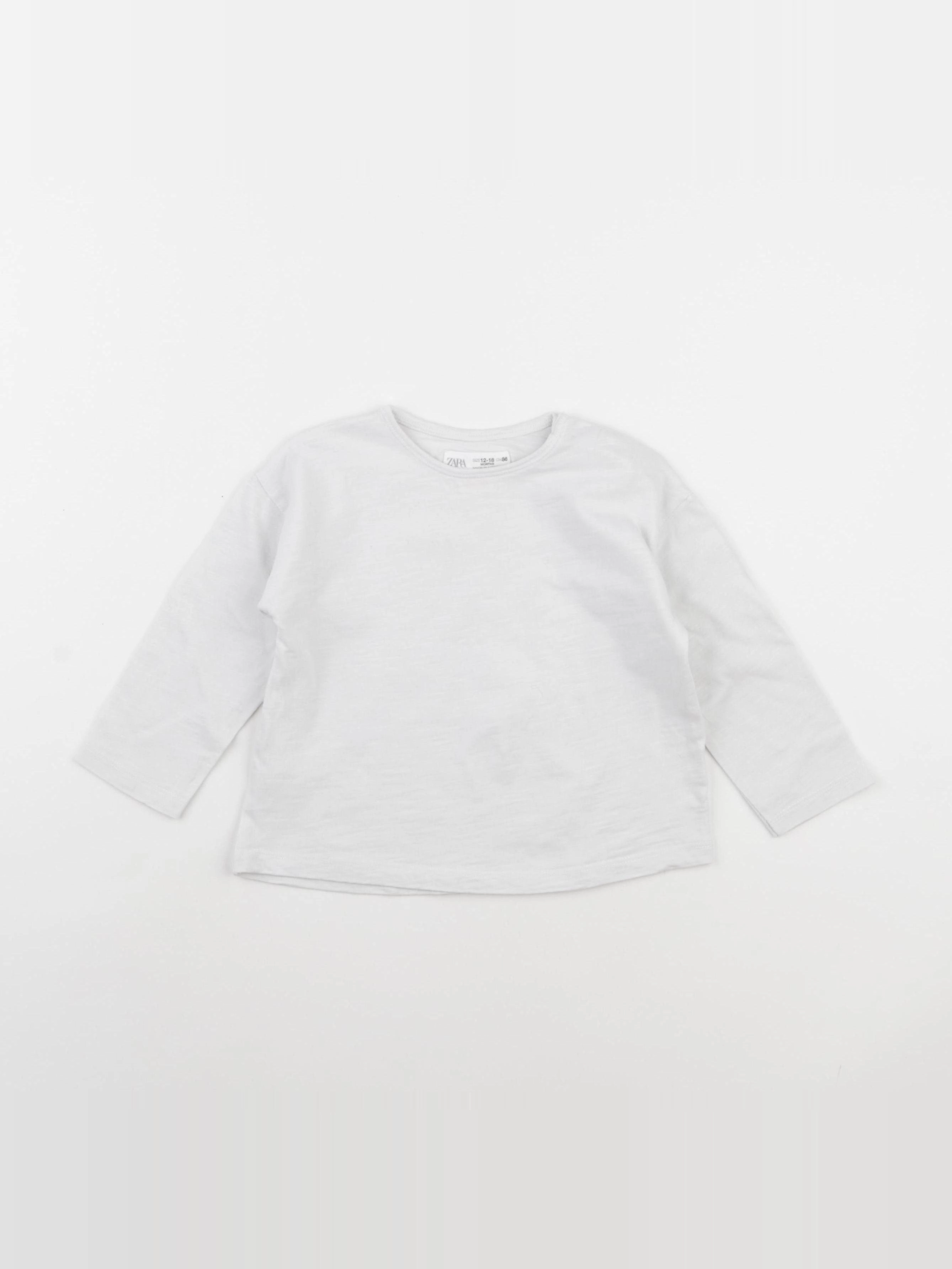Zara - tee-shirt blanc - 12/18 mois