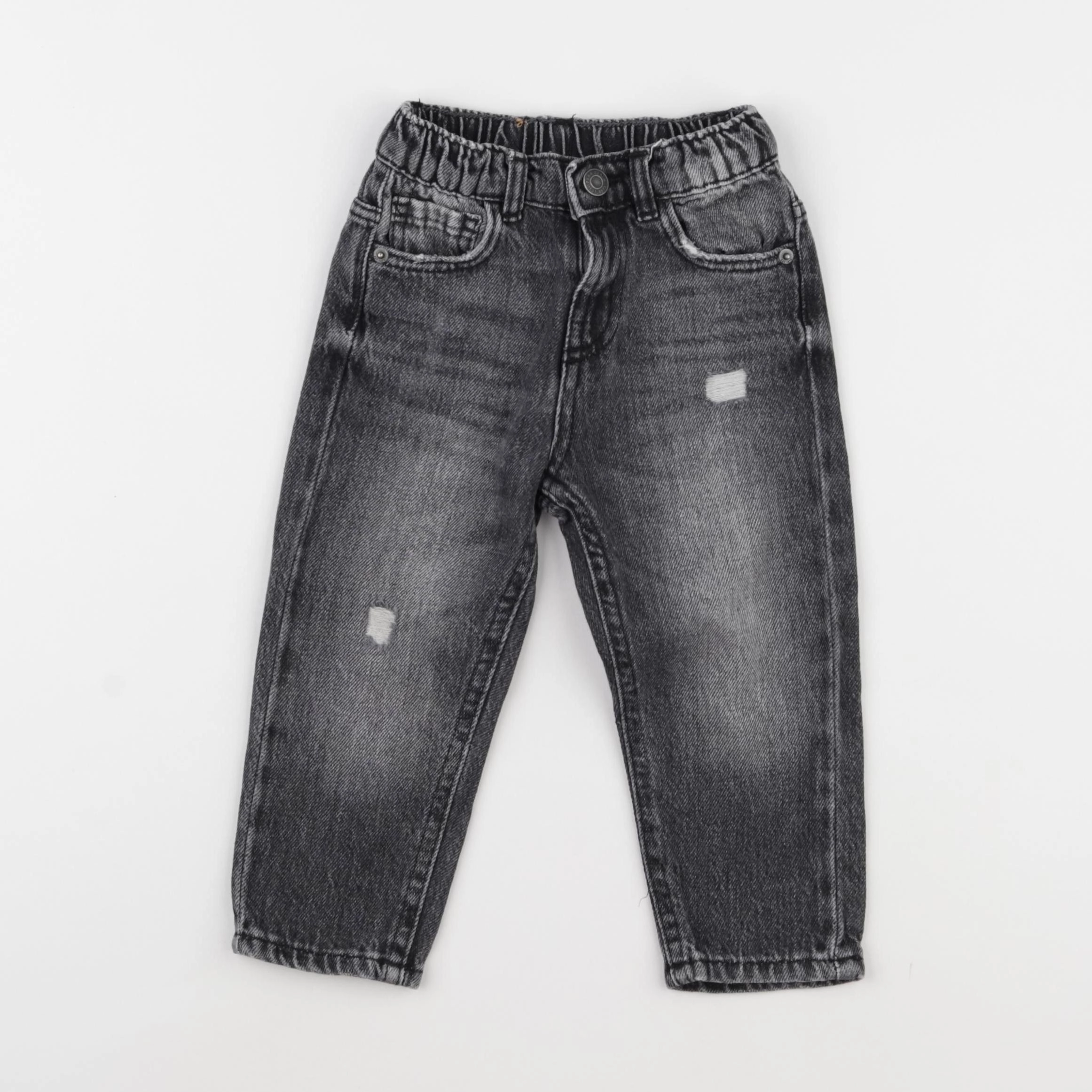 Zara - jean gris - 12/18 mois