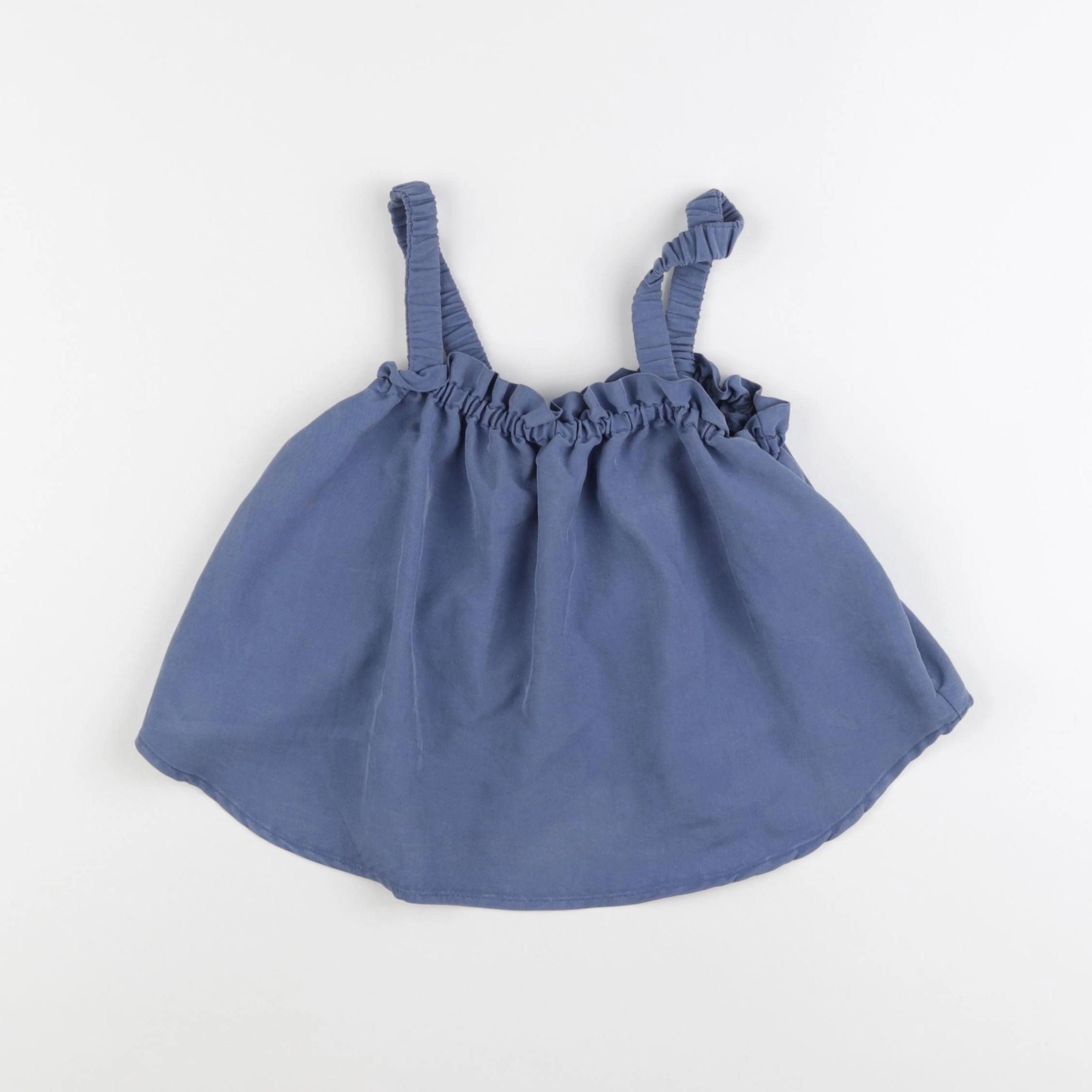 Mango - blouse bleu - 9 ans