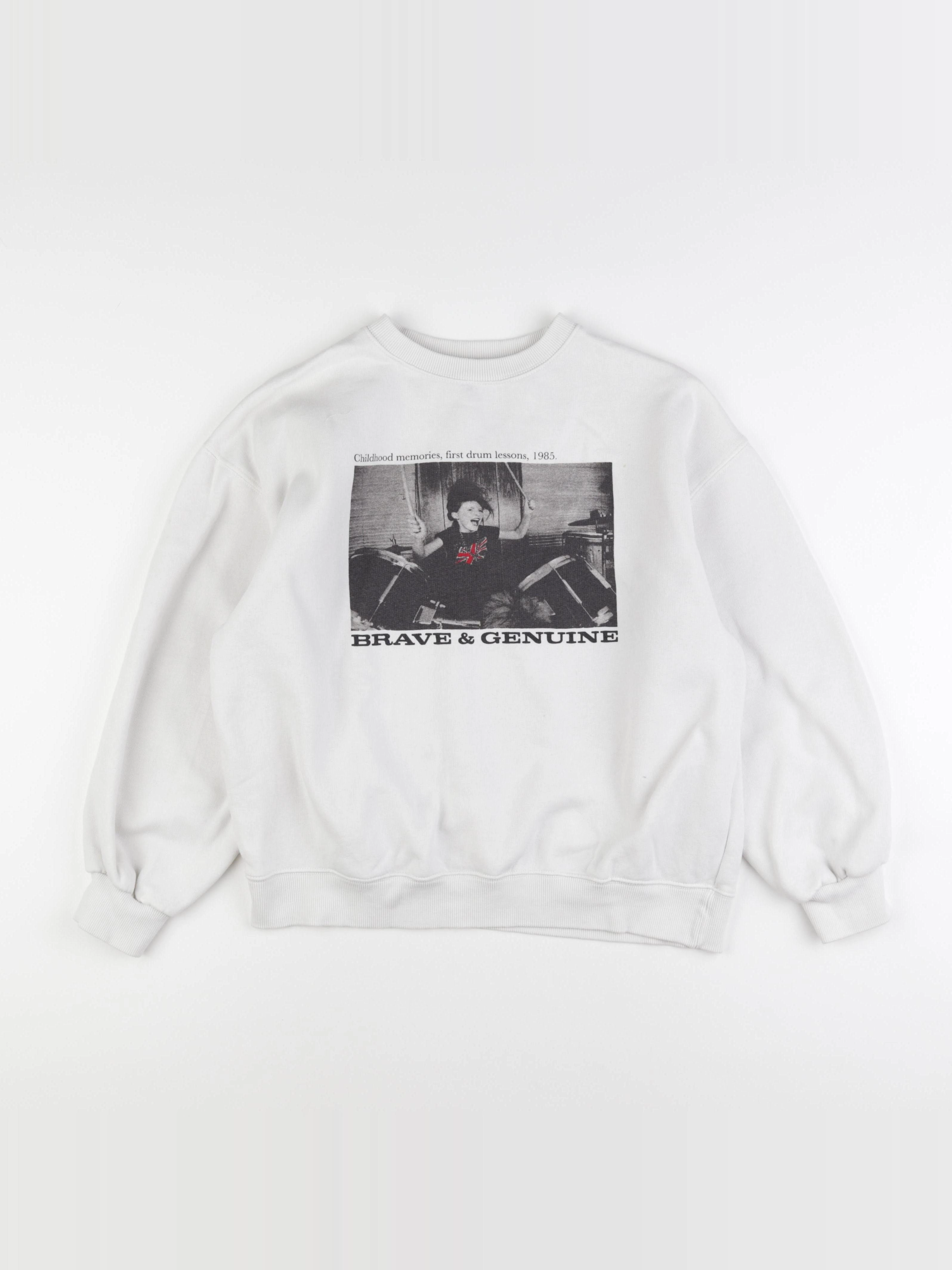 Zara - sweat blanc - 13/14 ans