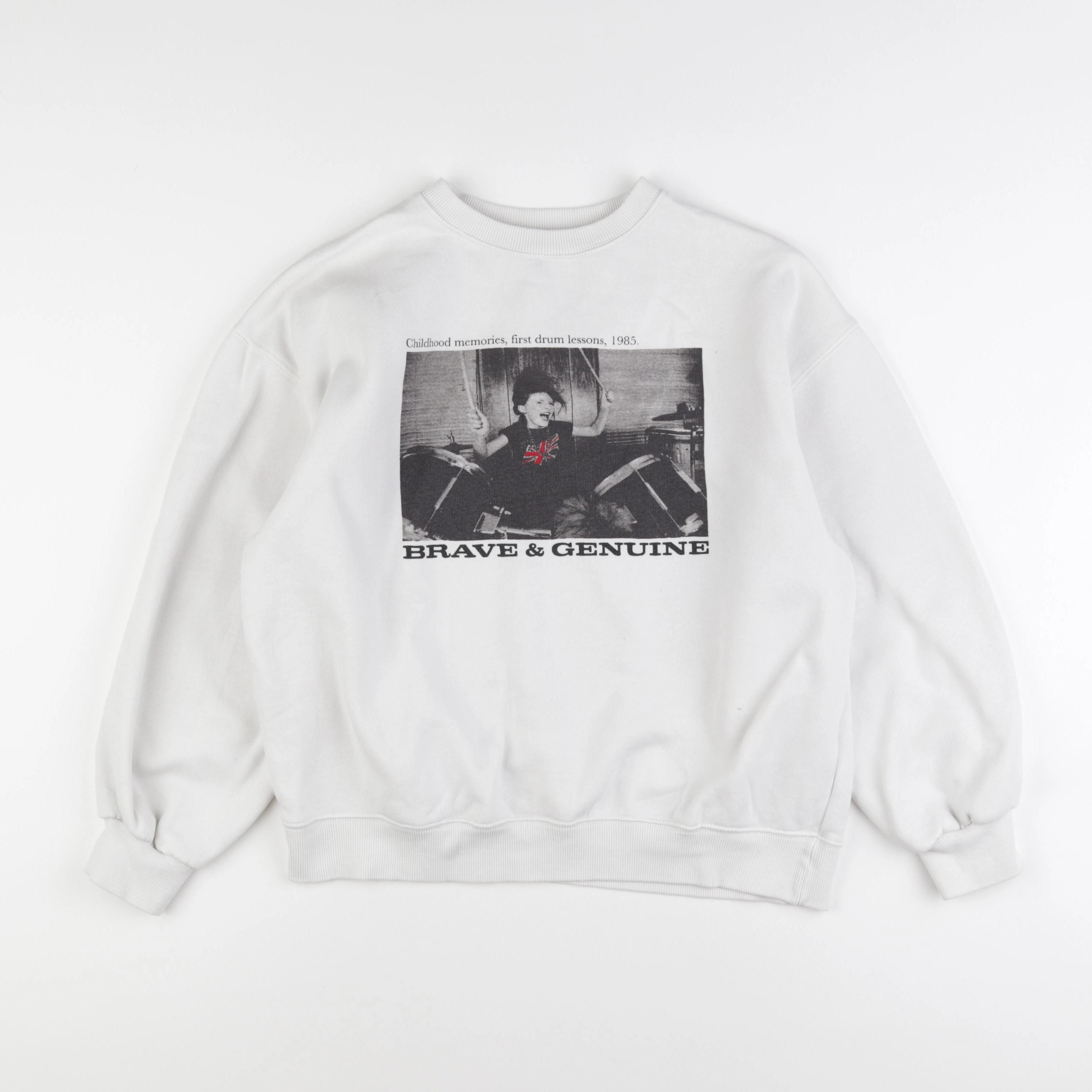 Zara - sweat blanc - 13/14 ans