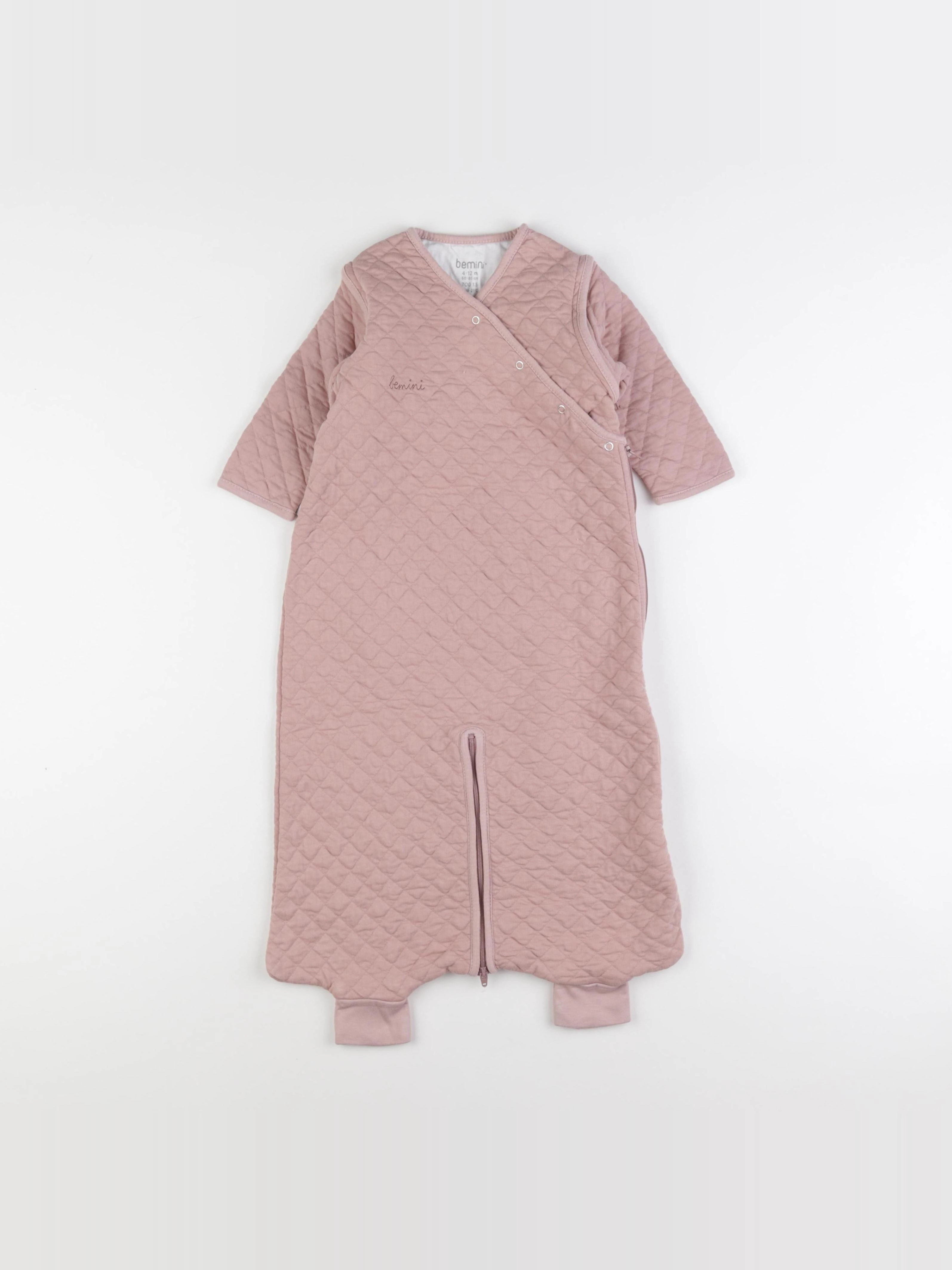 Bemini - gigoteuse rose - 3/12 mois