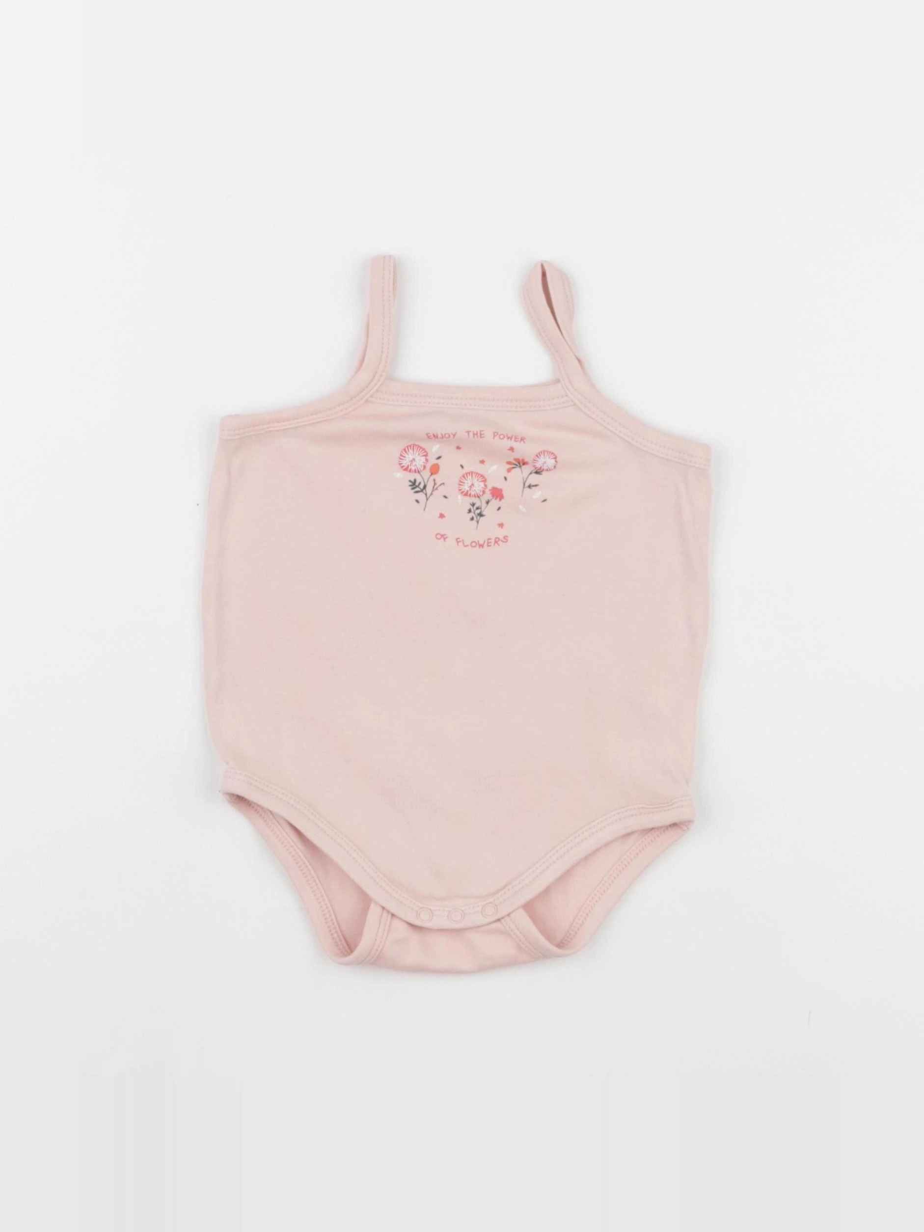 Vertbaudet - body rose - 18 mois