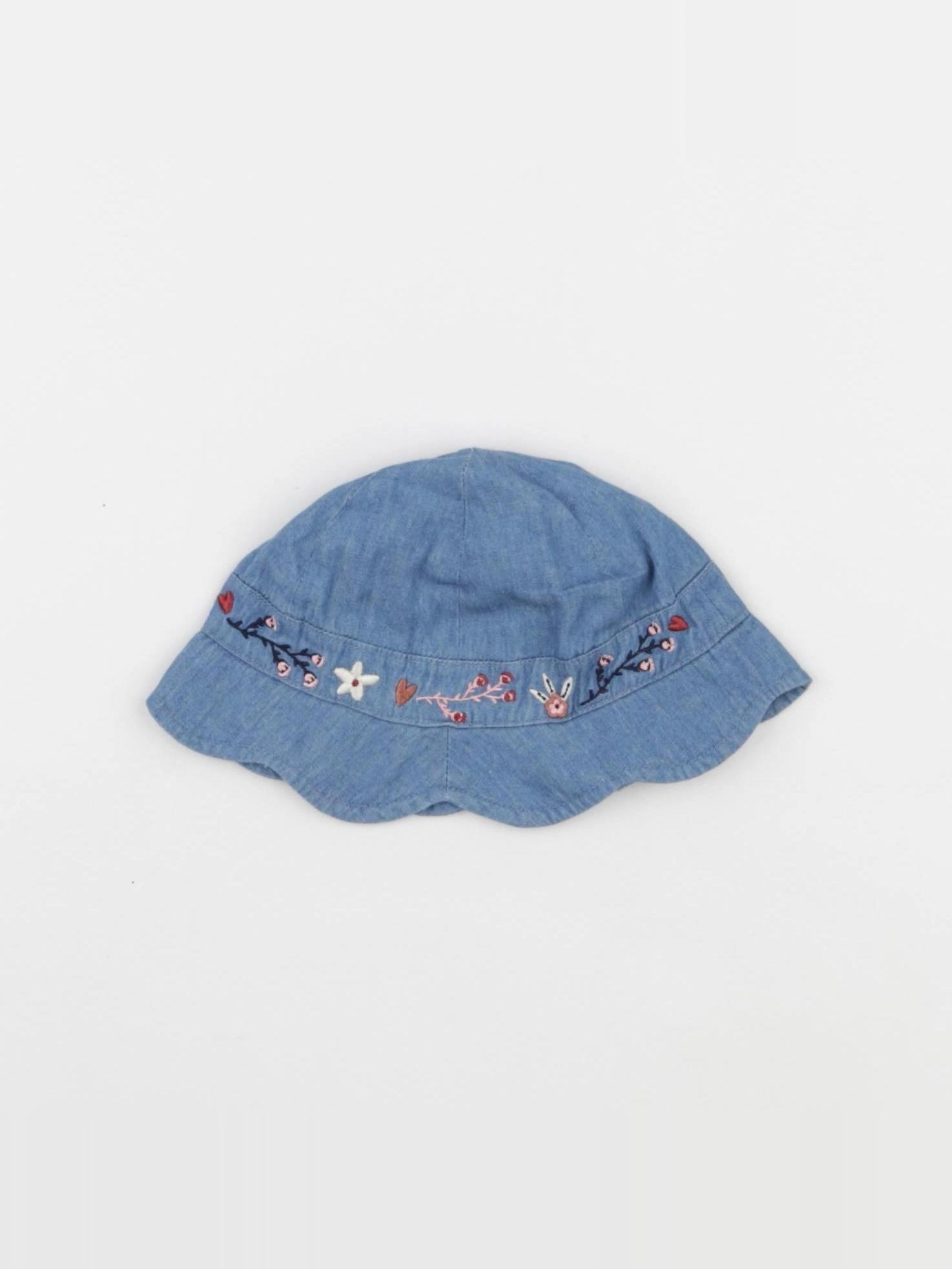 Vertbaudet - chapeau bleu - 3/6 mois