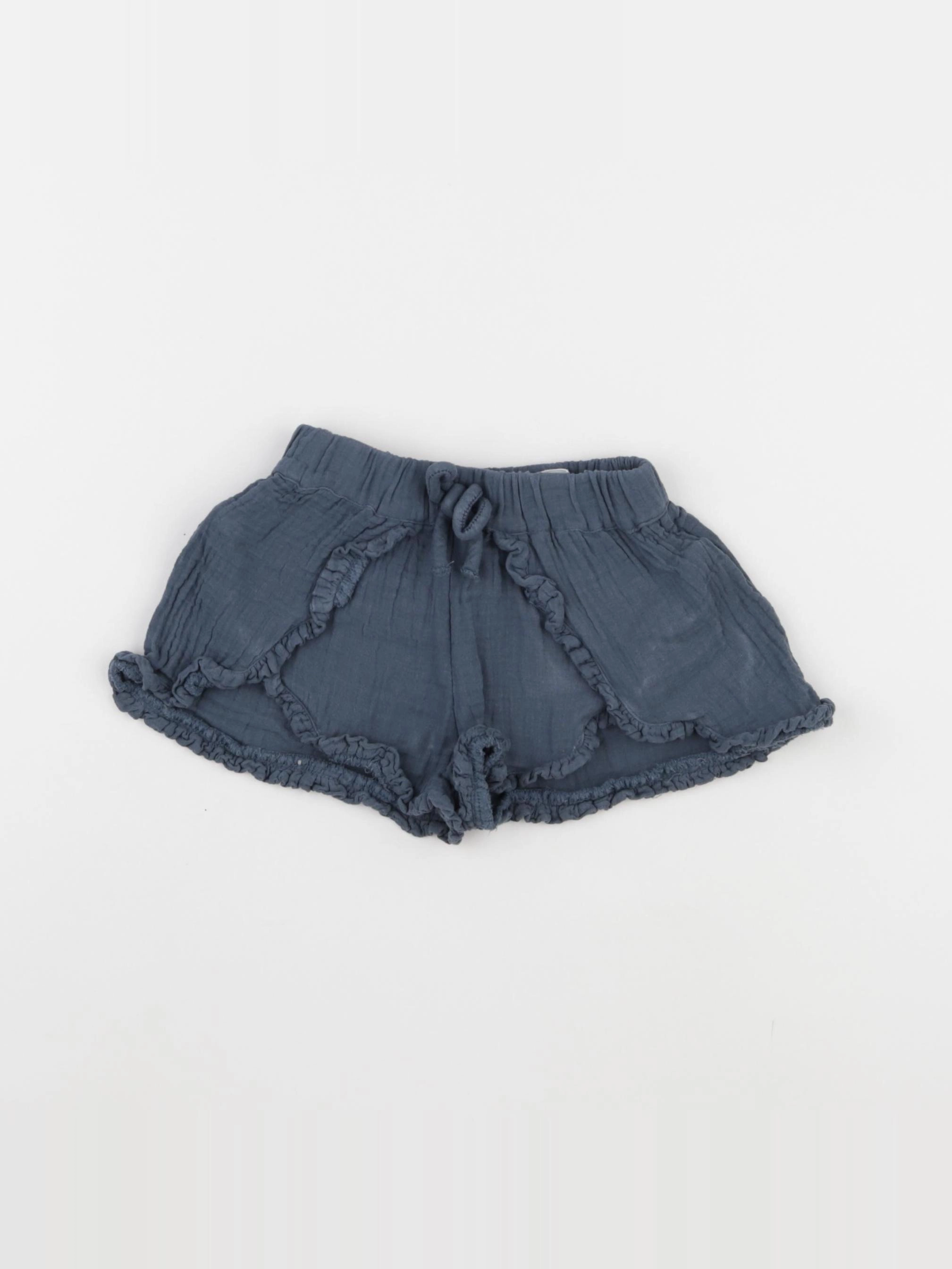 Vertbaudet - short bleu - 2 ans