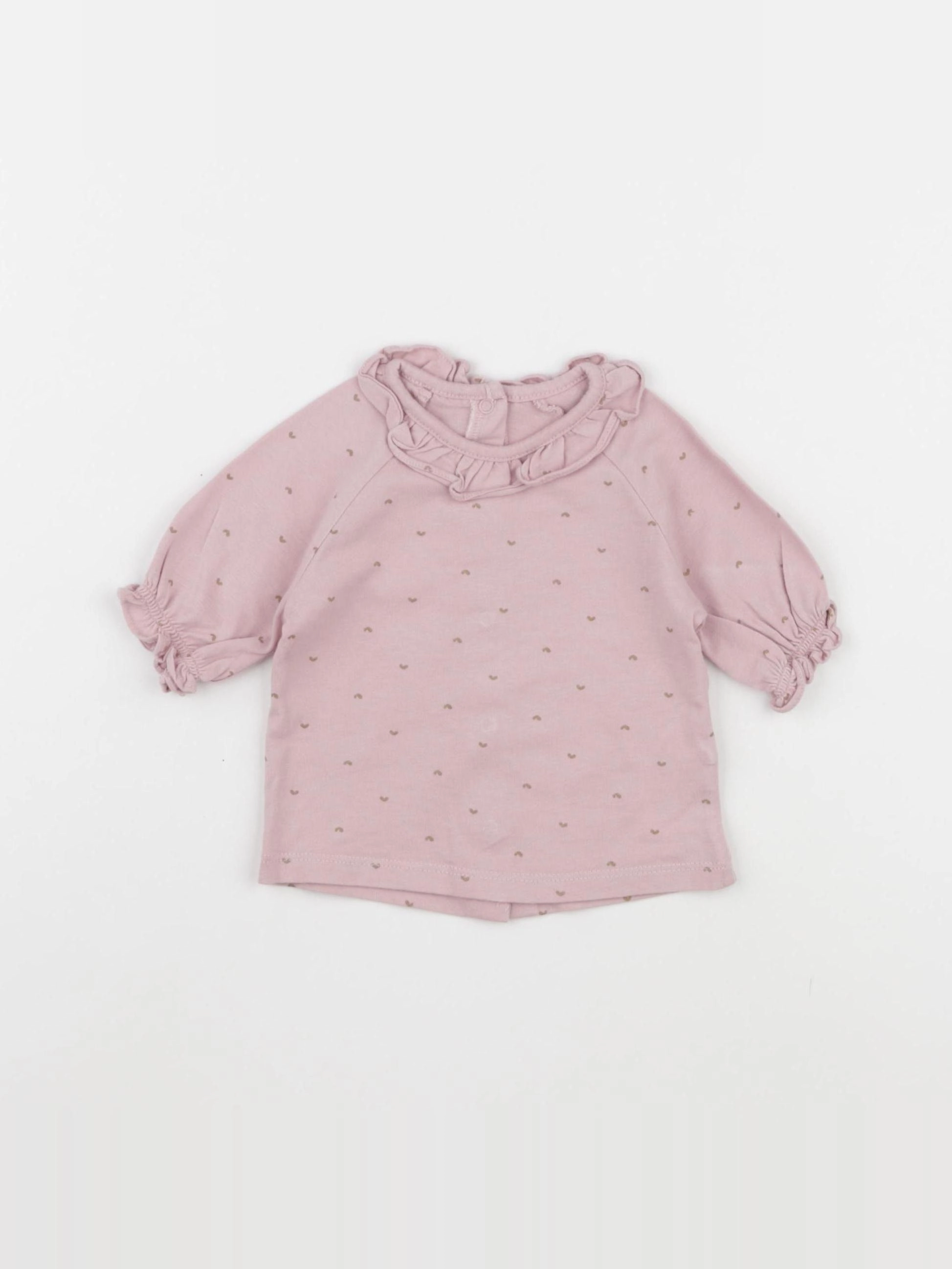 Vertbaudet - robe rose - 6 mois