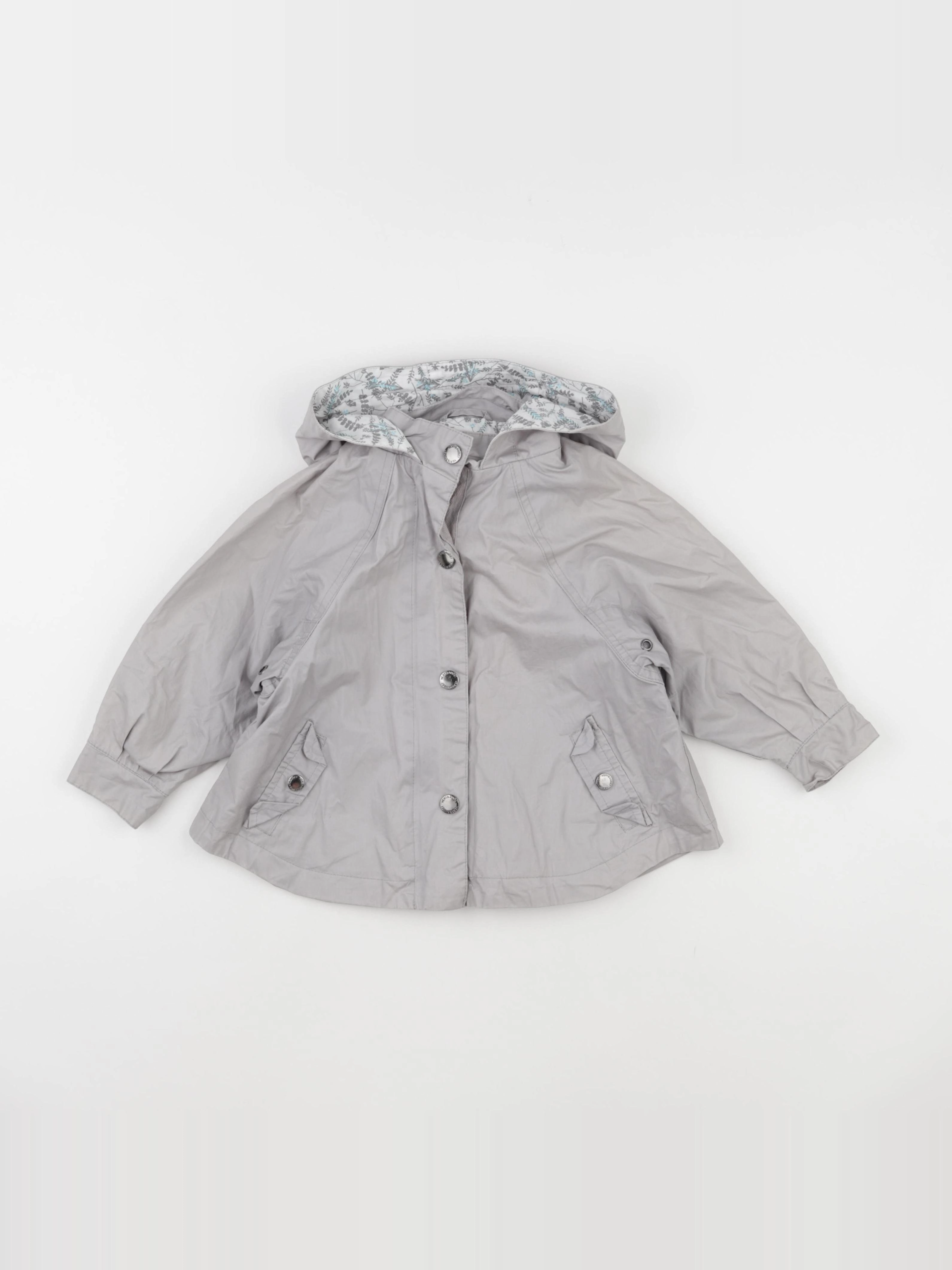 Vertbaudet - coupe-vent gris - 3 ans