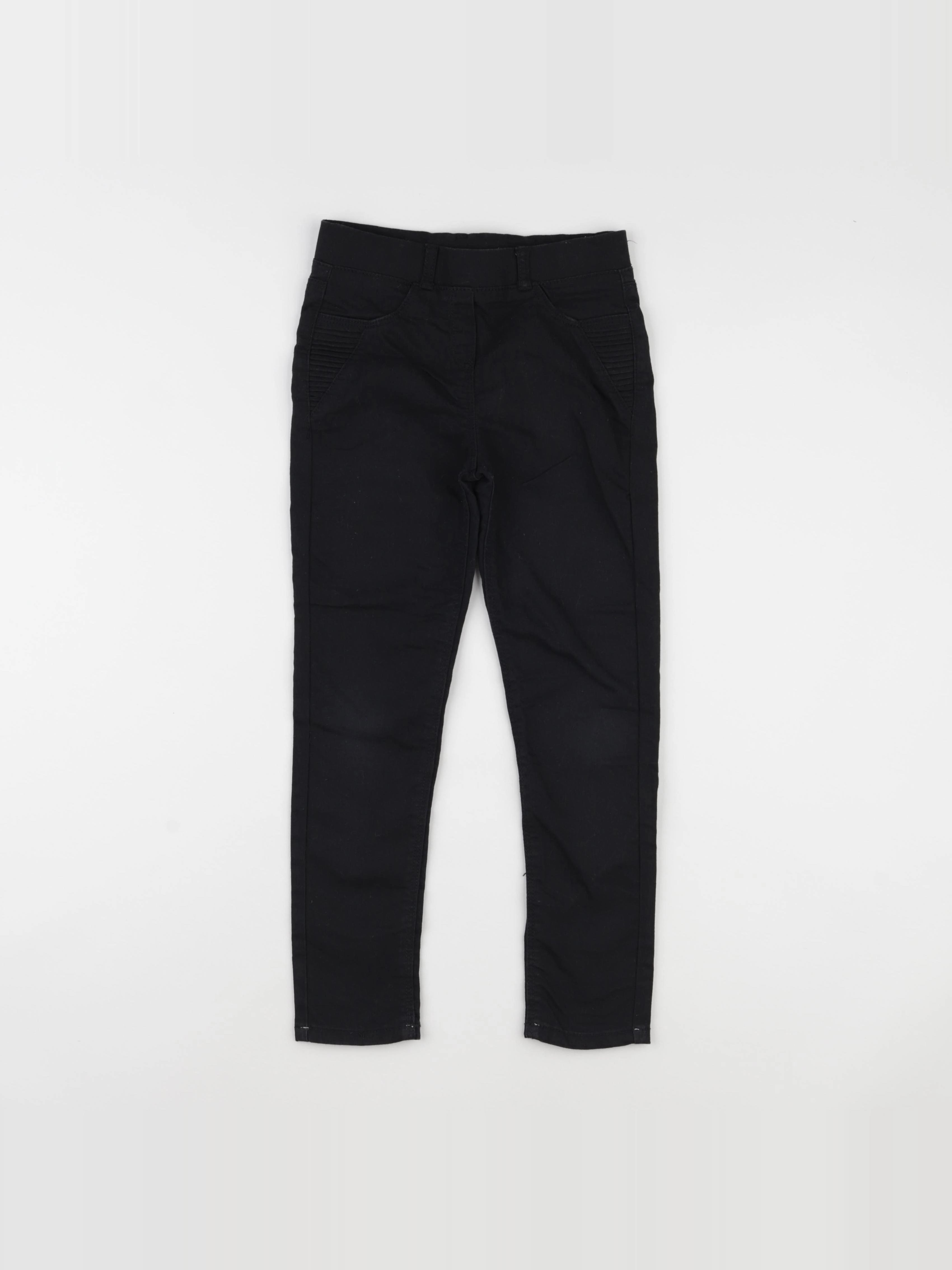 Vertbaudet - jegging noir - 8 ans