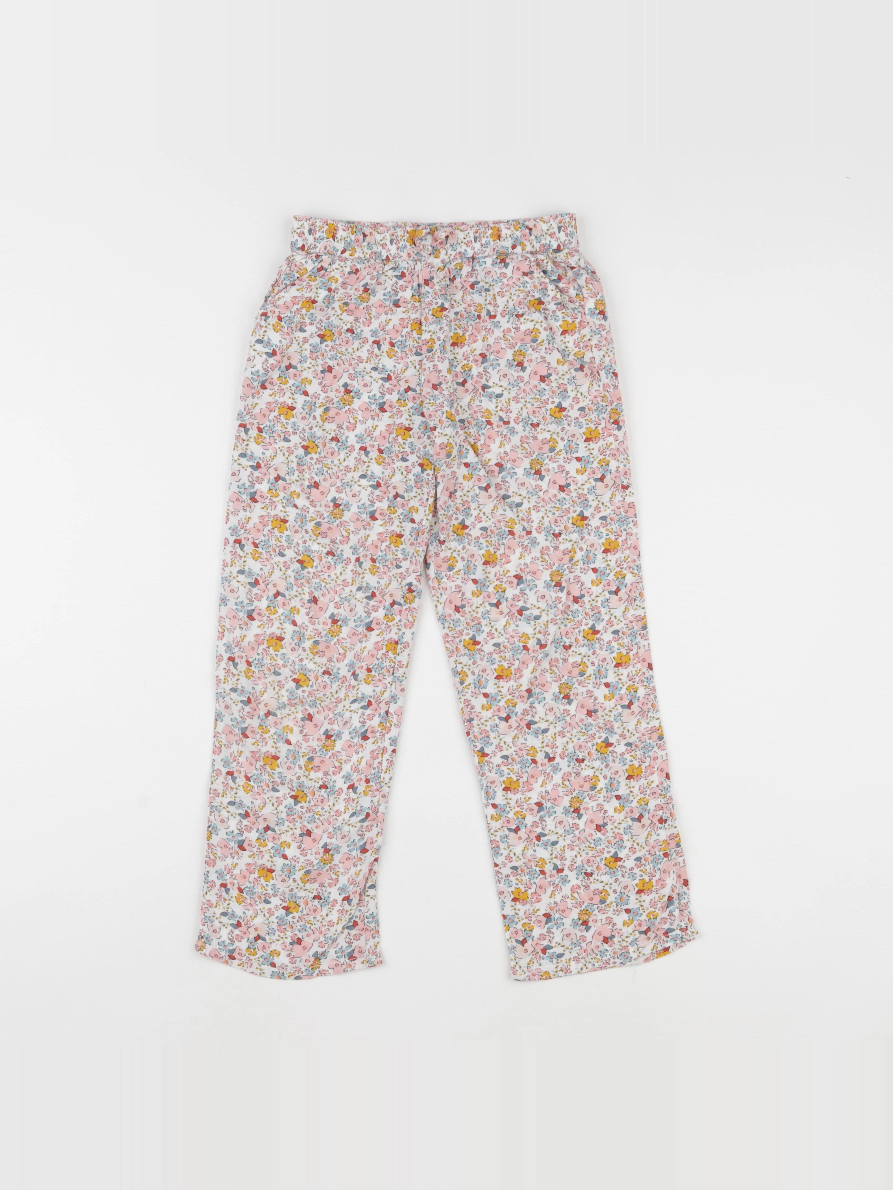 Vertbaudet - sarouel multicolore - 7 ans