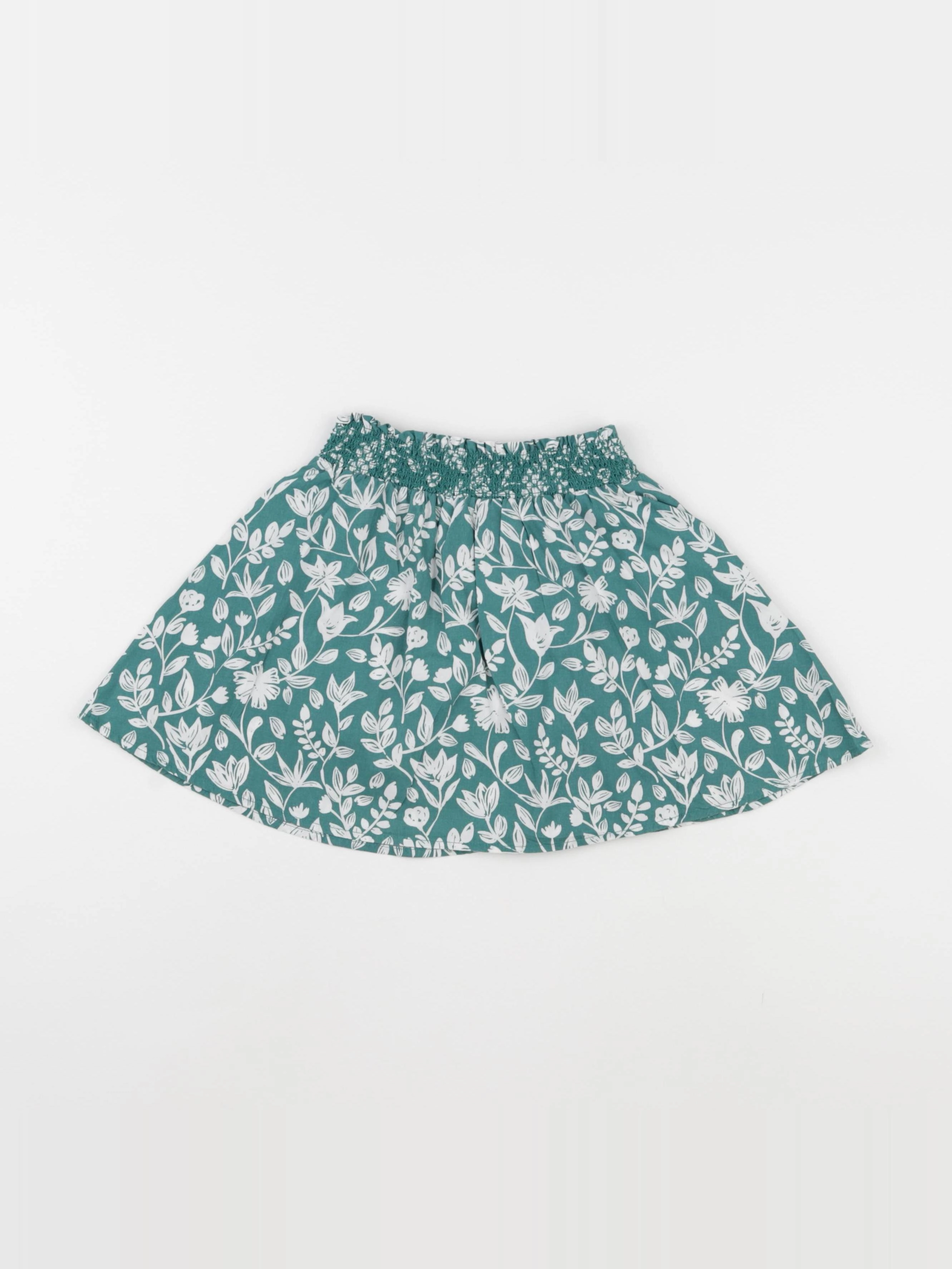 Vertbaudet - jupe vert - 5 ans