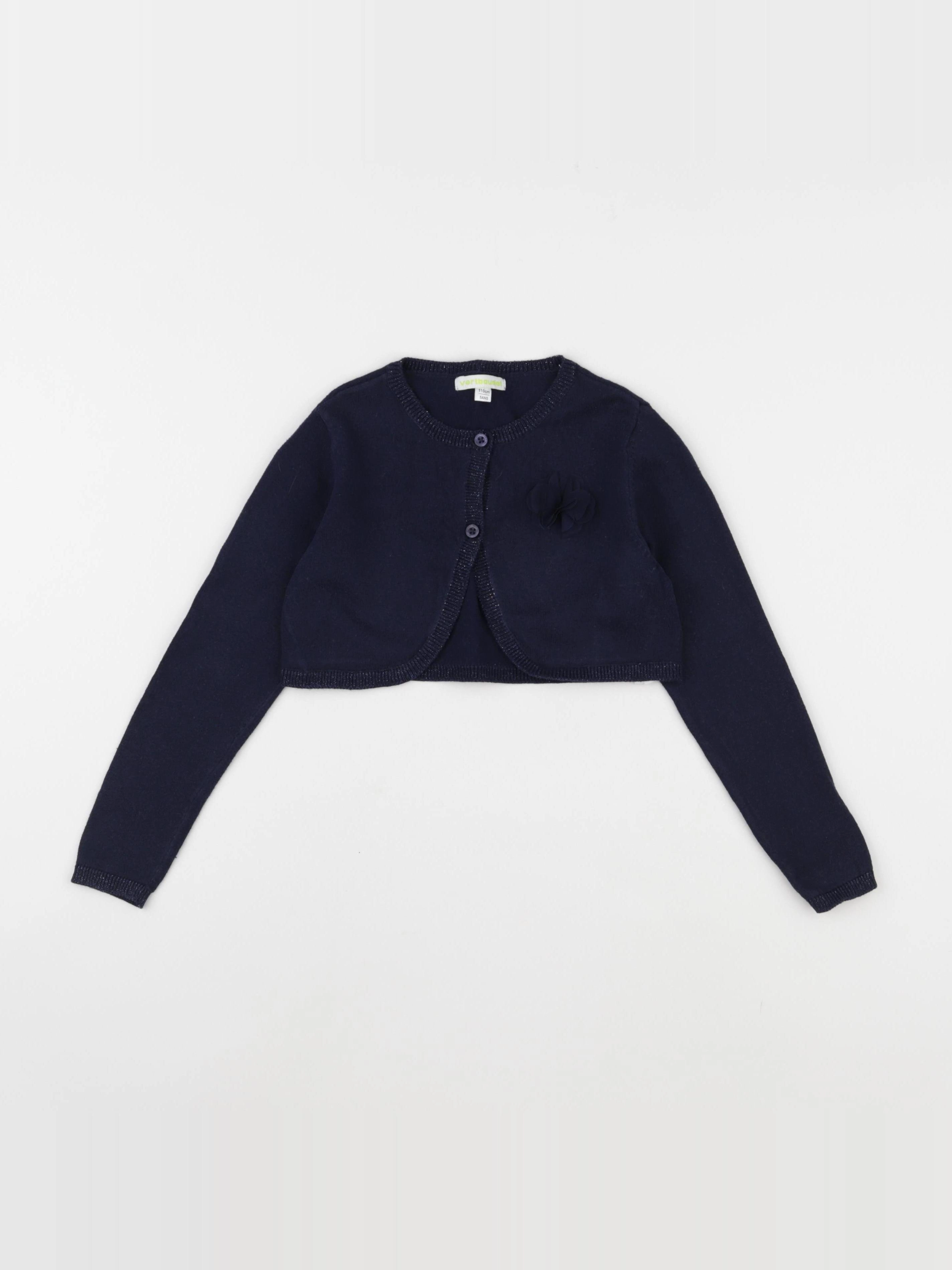 Vertbaudet - gilet bleu - 5 ans
