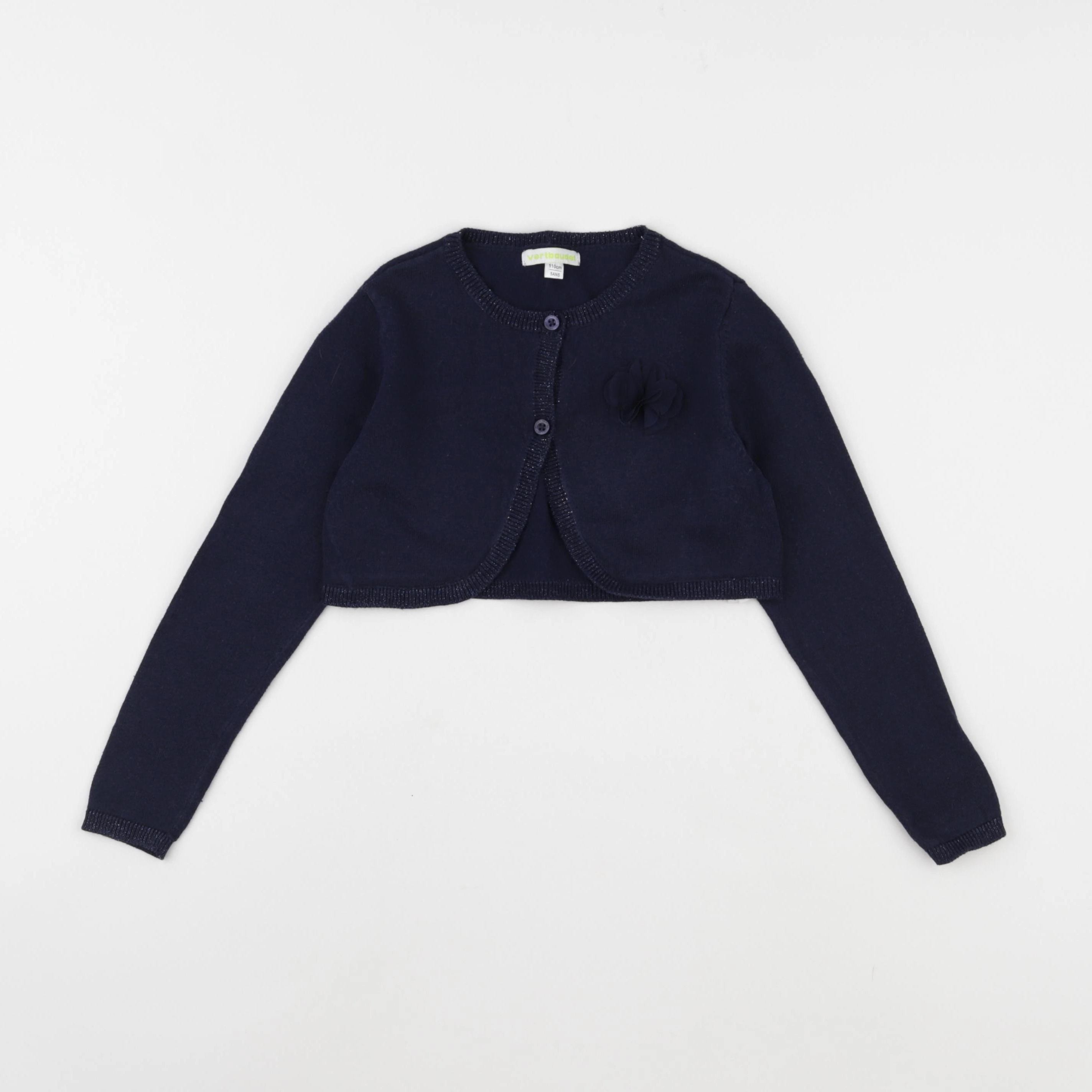 Vertbaudet - gilet bleu - 5 ans