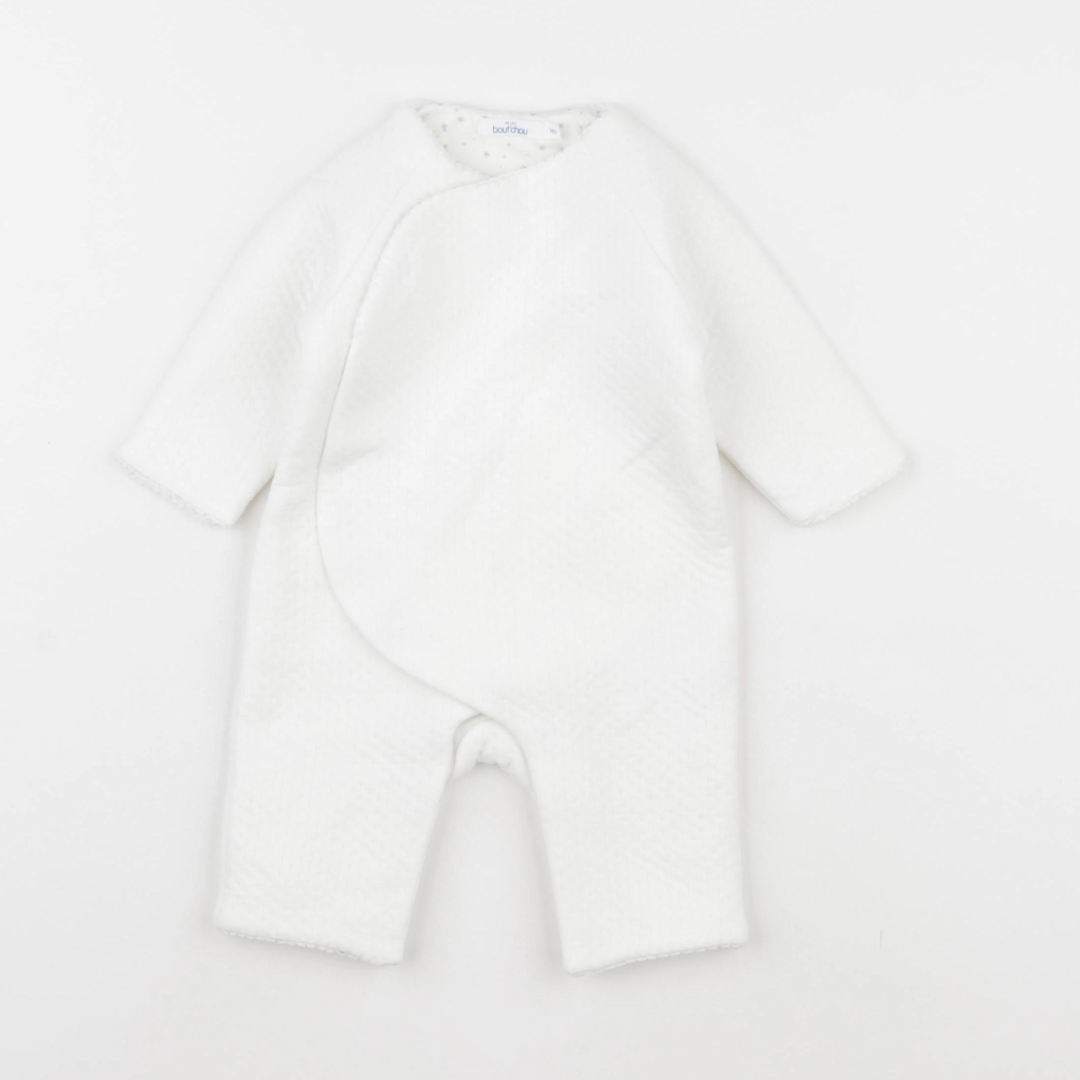 Boutchou - sur-pyjama blanc - 1 mois