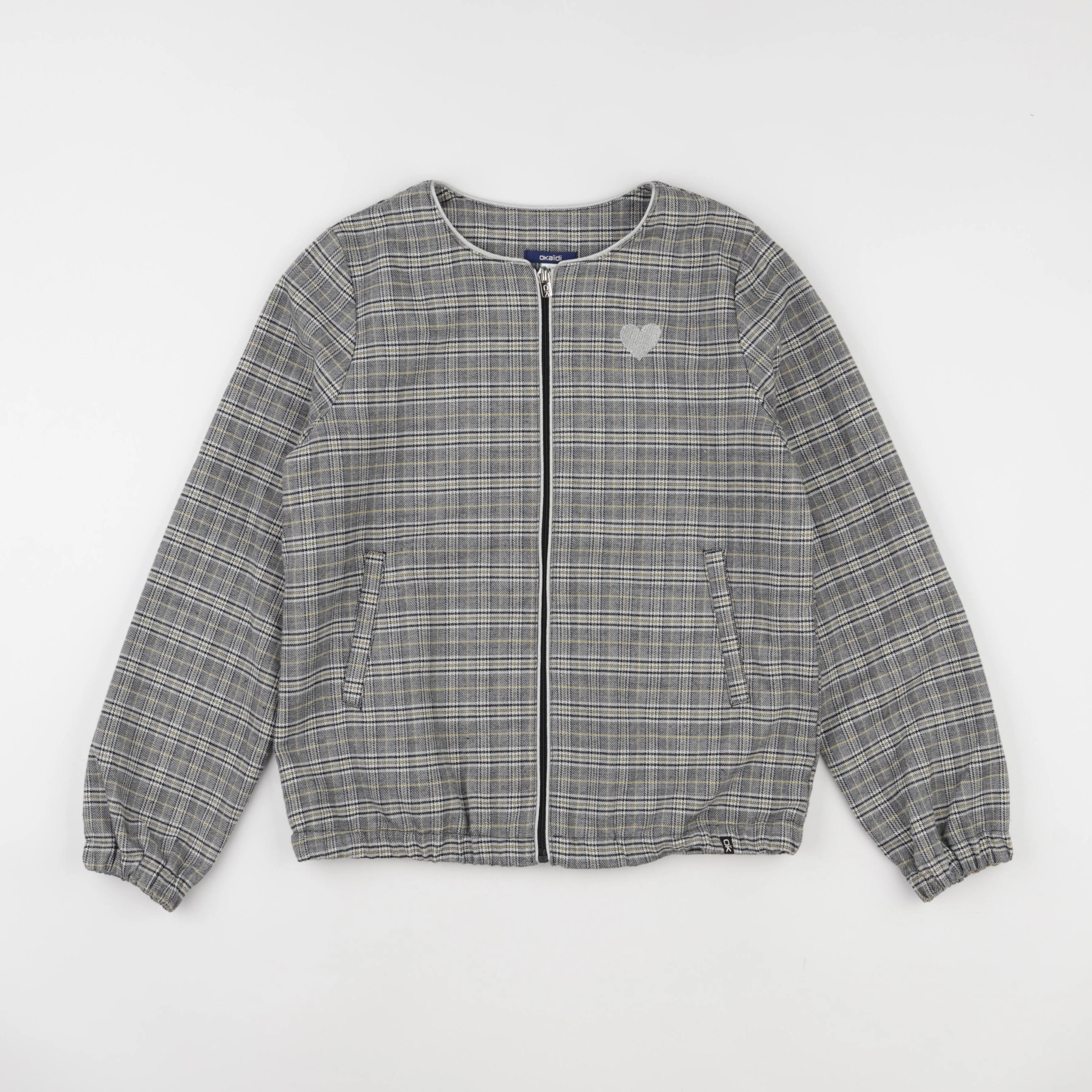 Okaidi - veste gris - 12 ans