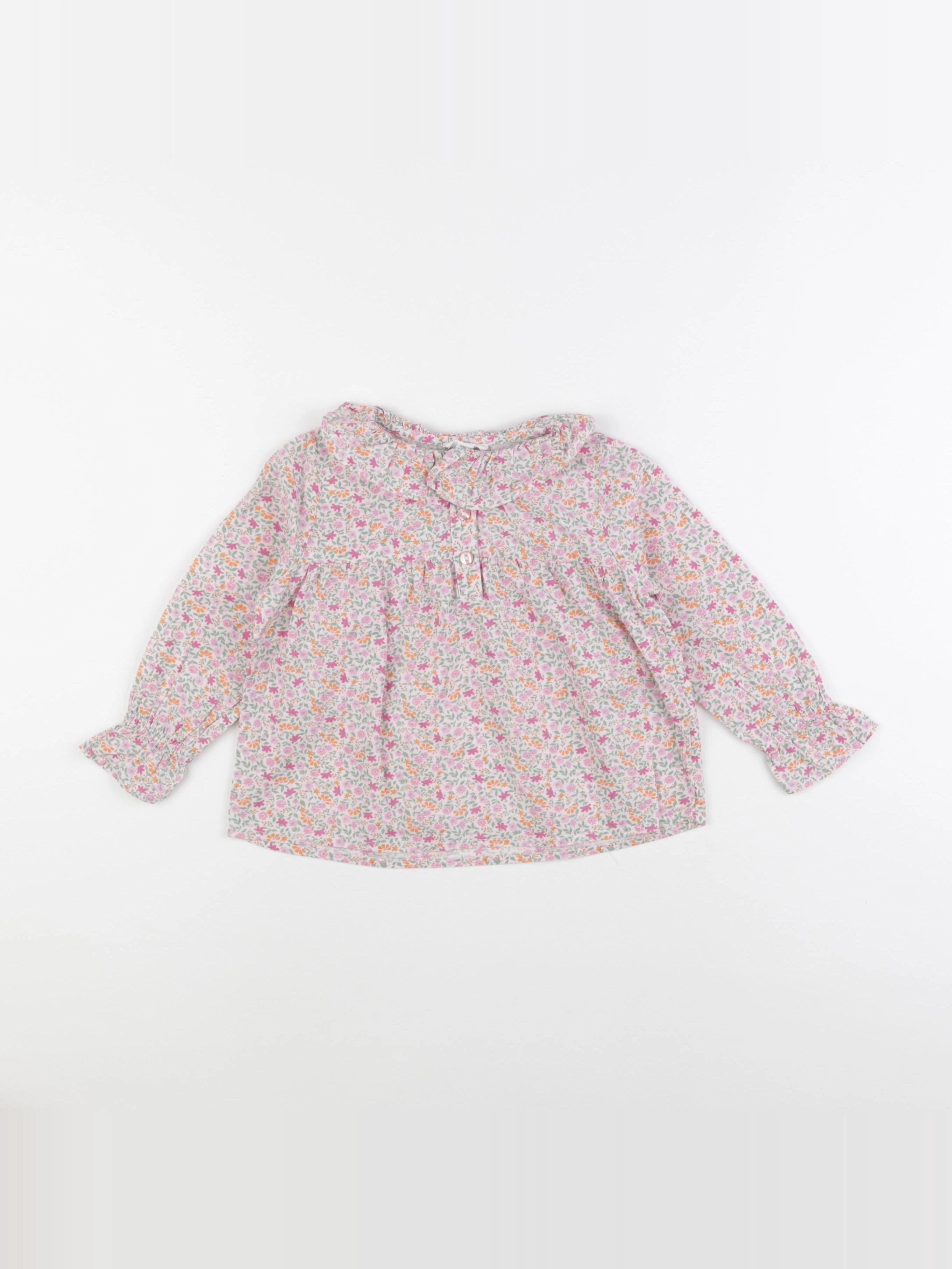 Vertbaudet - blouse multicolore - 3 ans