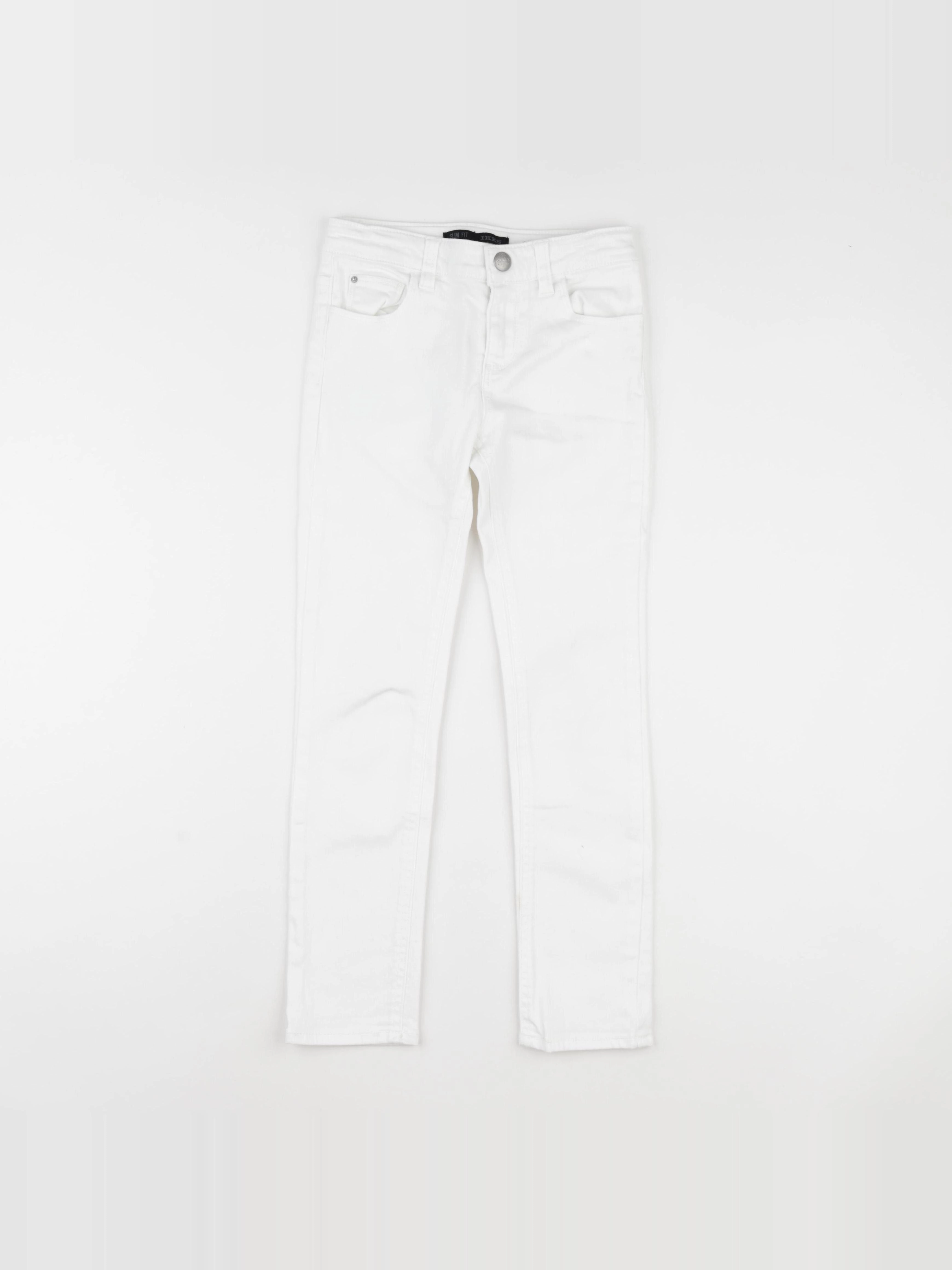 IKKS - jean blanc - 8 ans