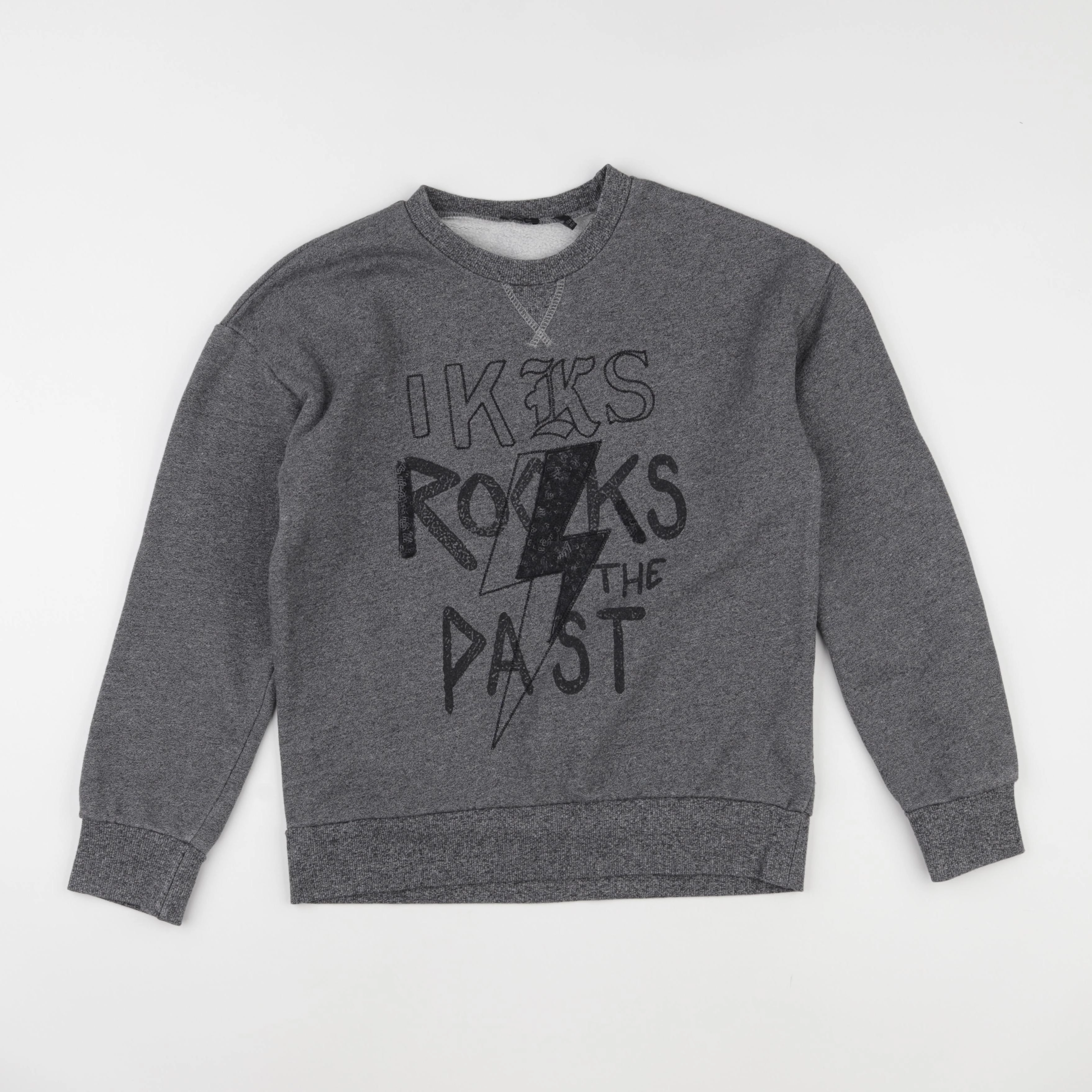 IKKS - sweat gris - 12 ans