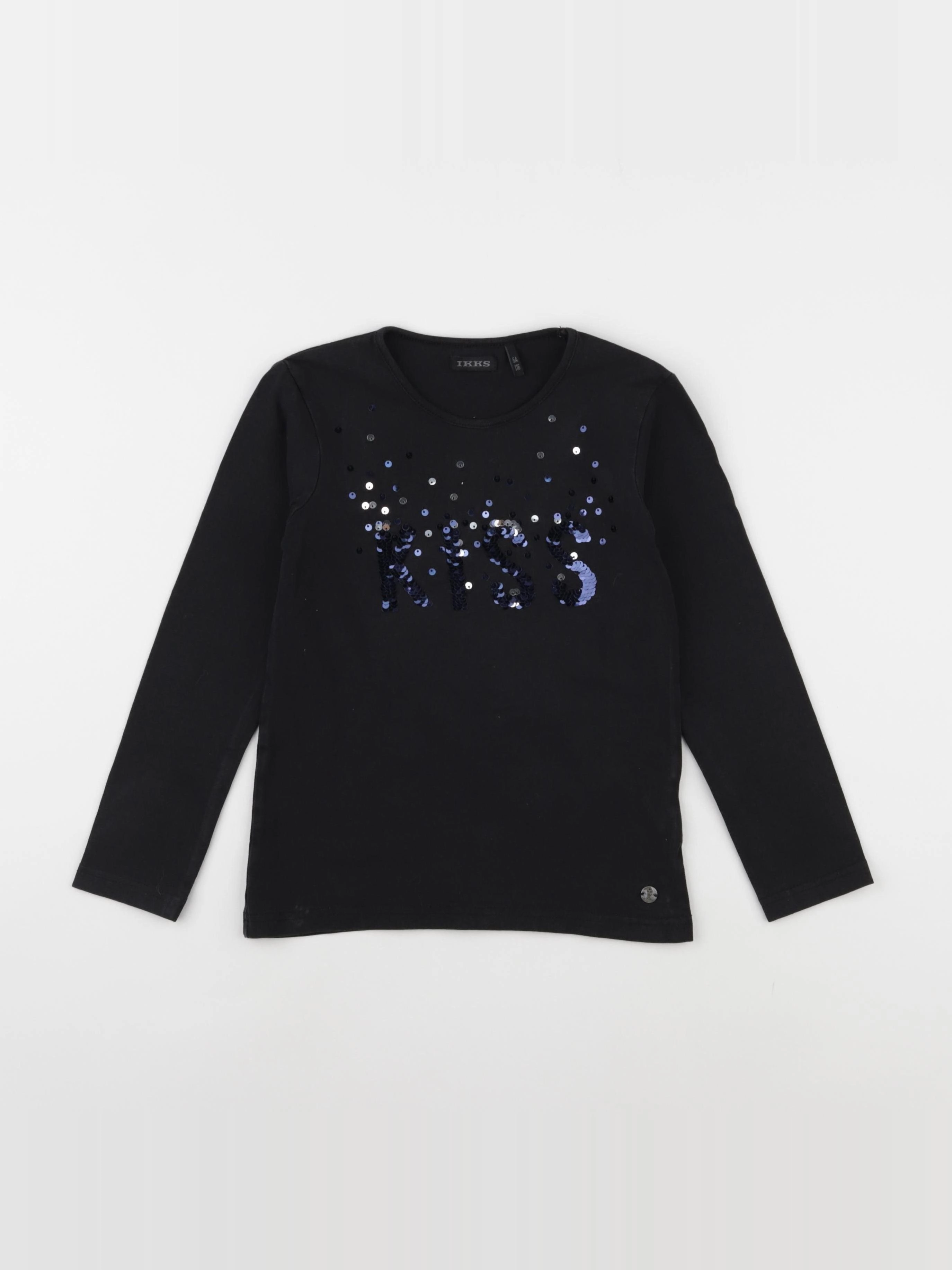 IKKS - tee-shirt noir - 6 ans