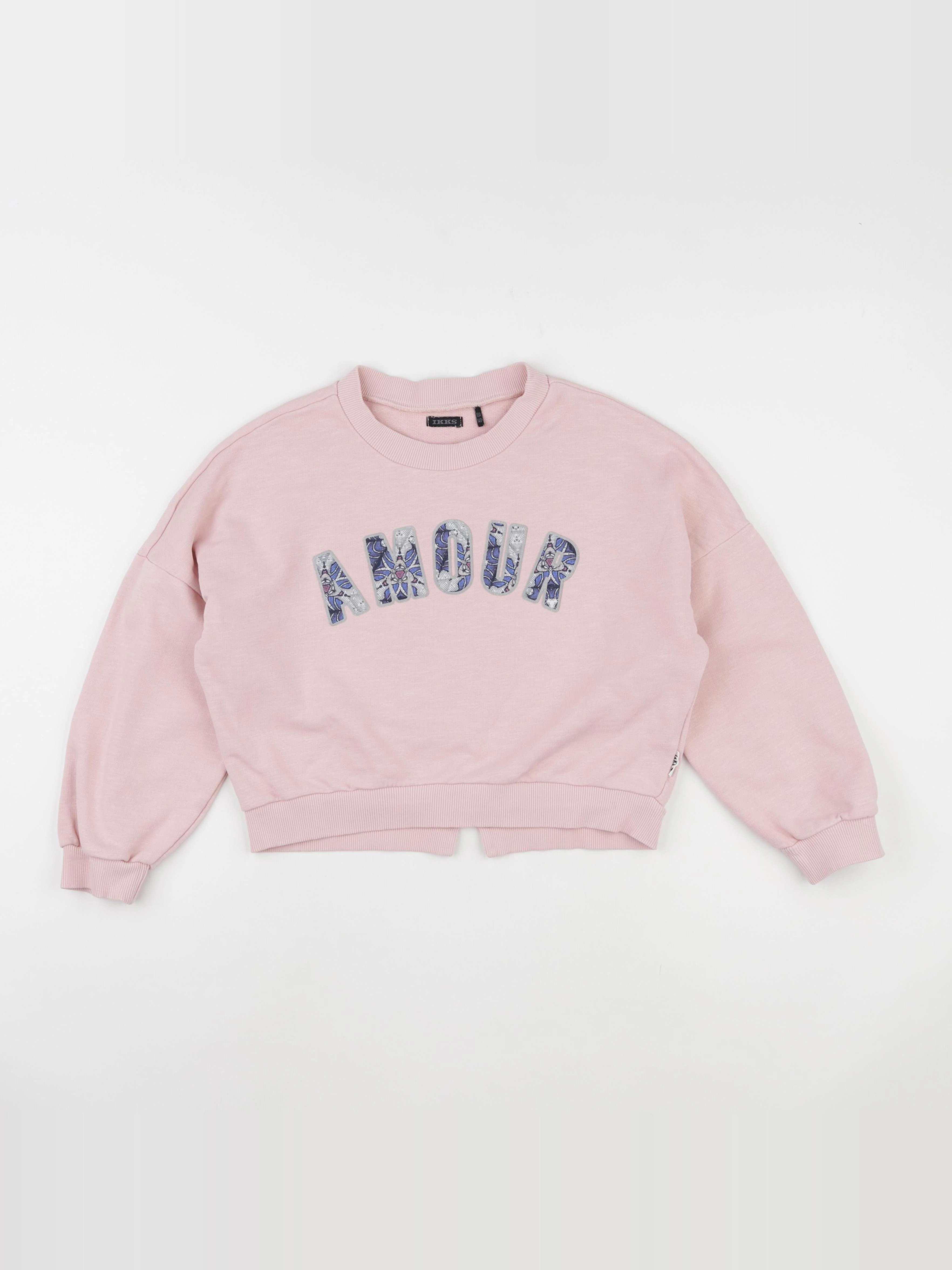 IKKS - sweat rose - 10 ans
