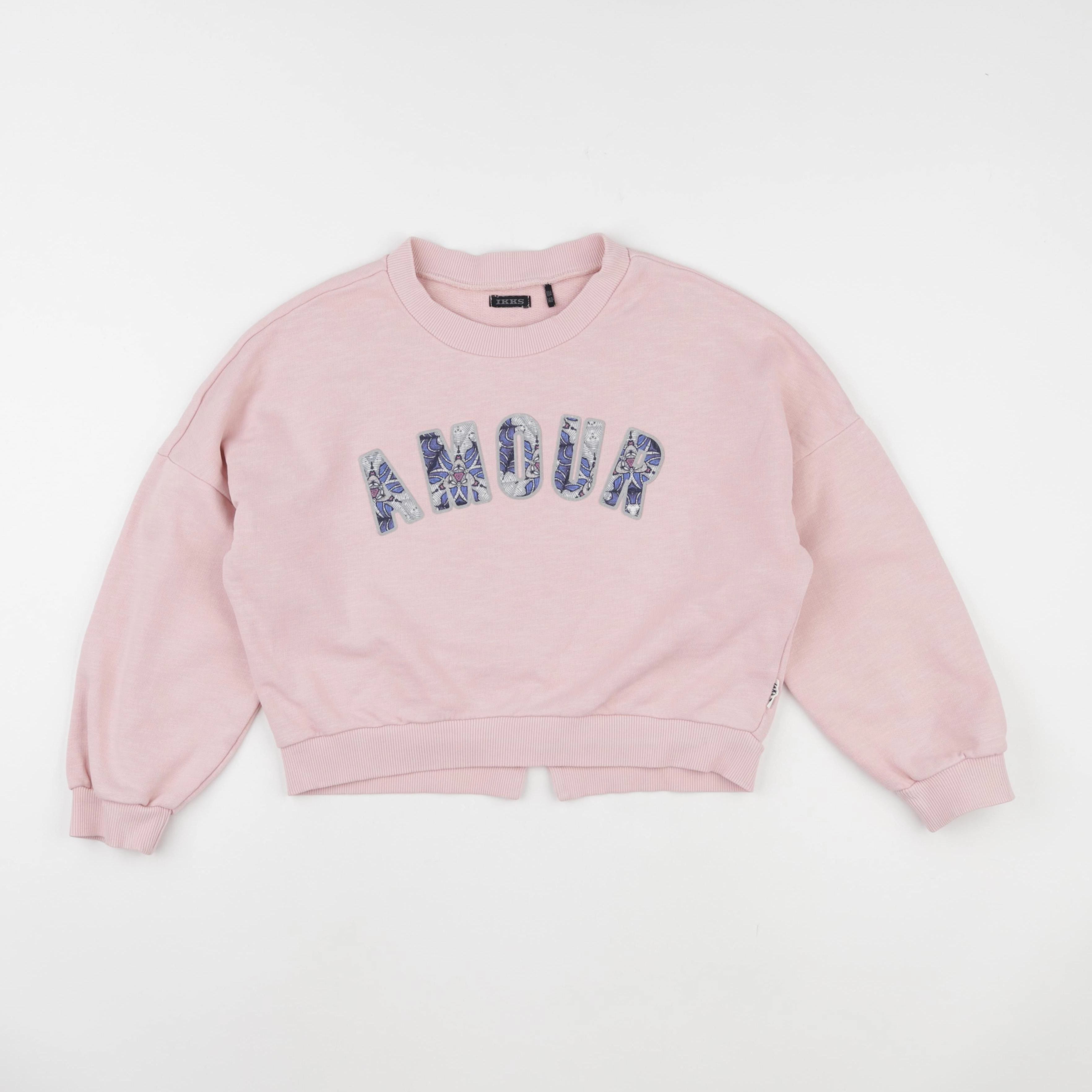 IKKS - sweat rose - 10 ans