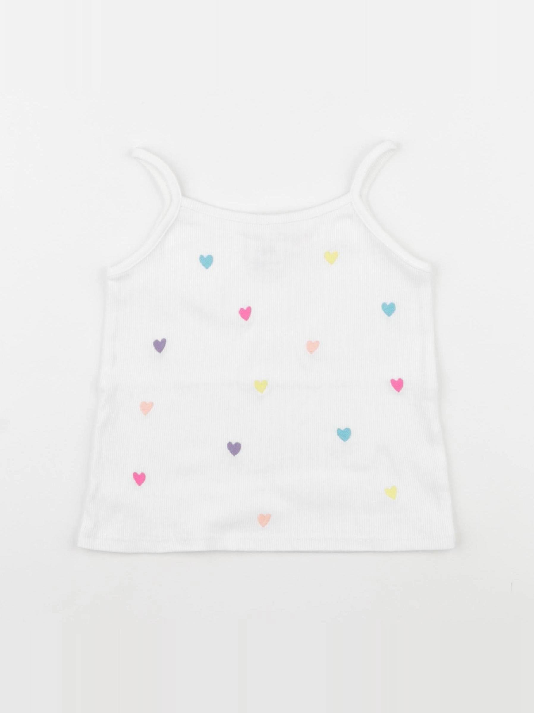Zara - débardeur blanc - 3/4 ans