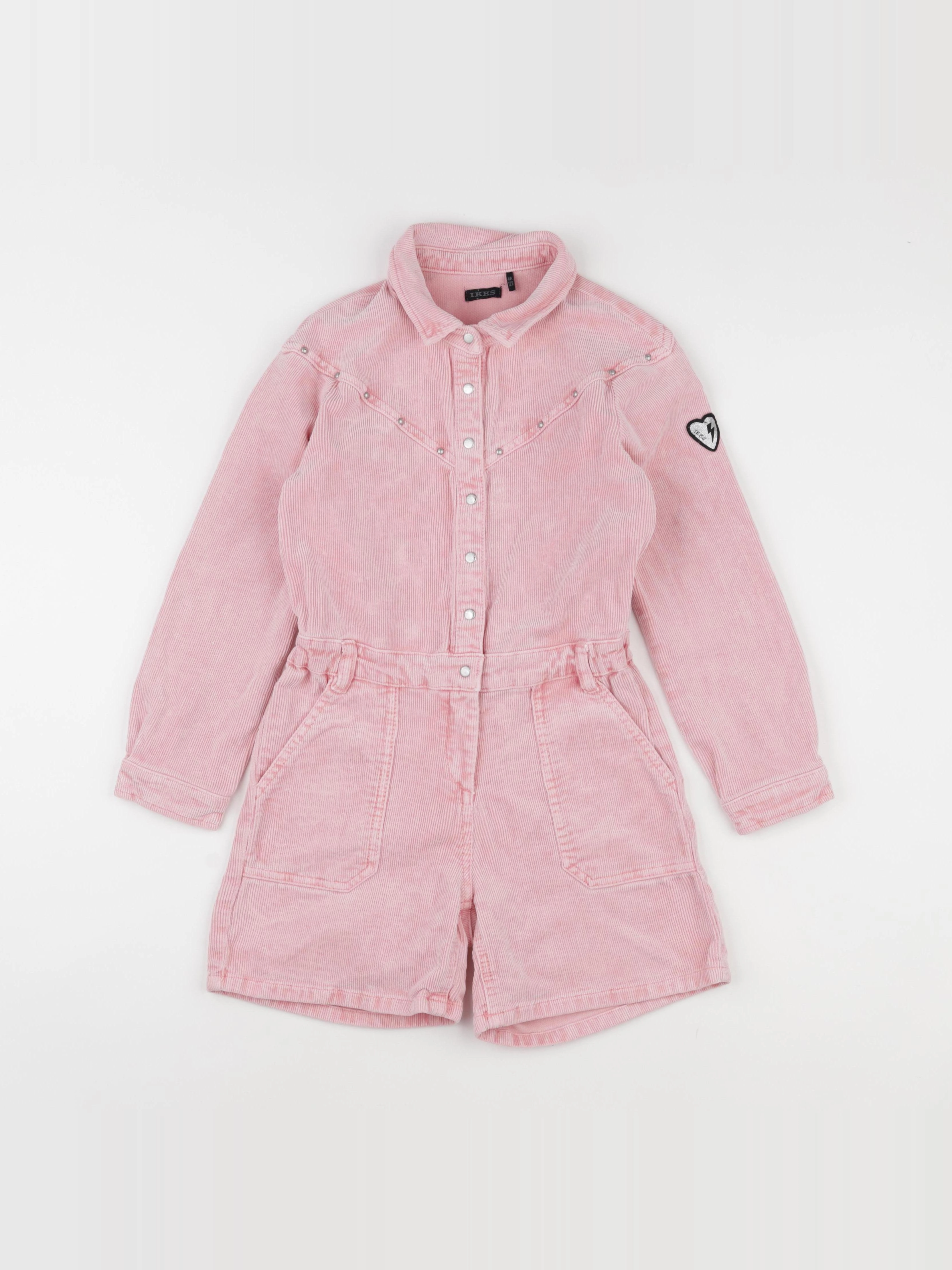 IKKS - combinaison rose - 8 ans