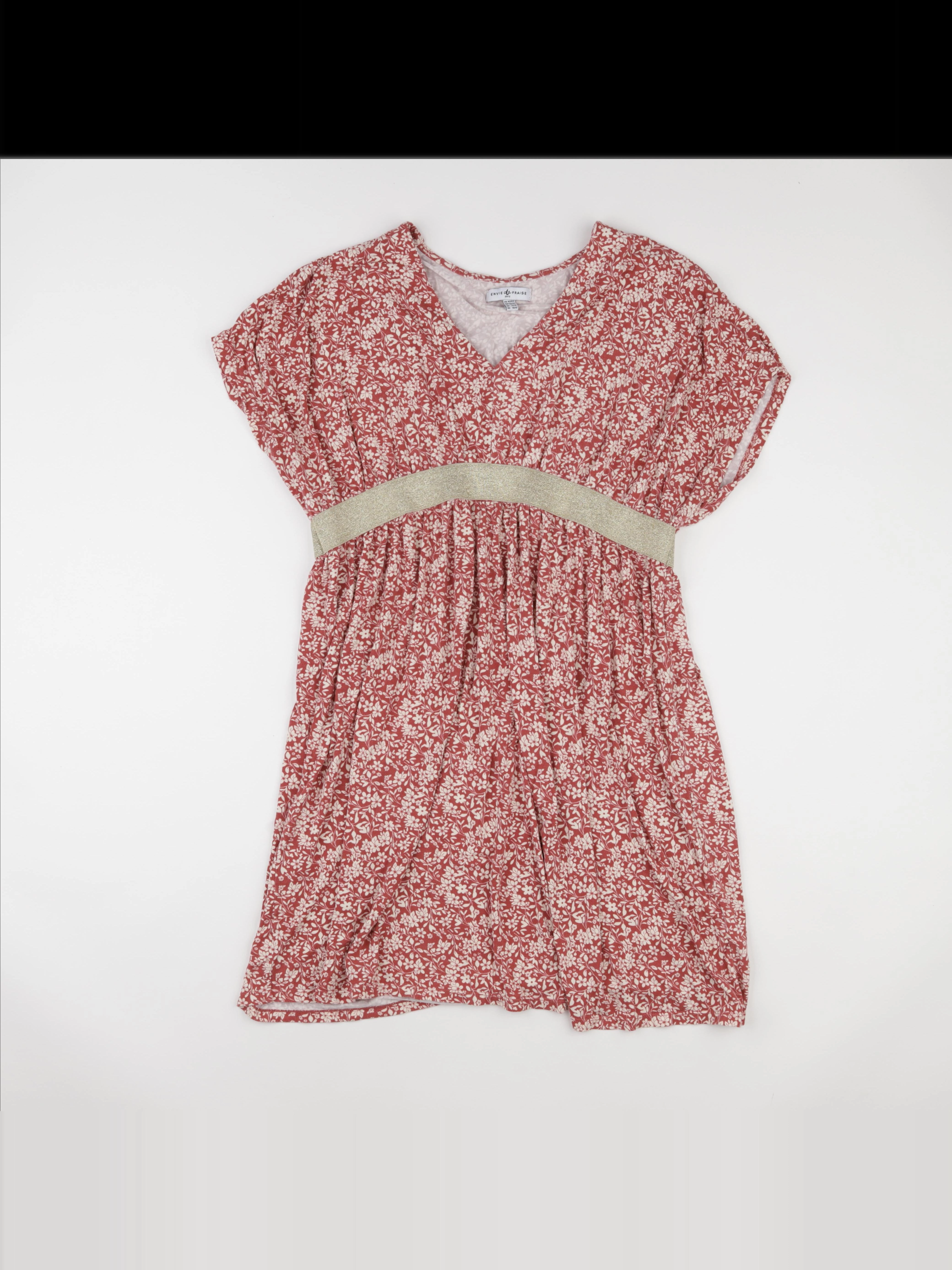 Envie de fraise - robe grossesse blanc, rouge - 42 à 44