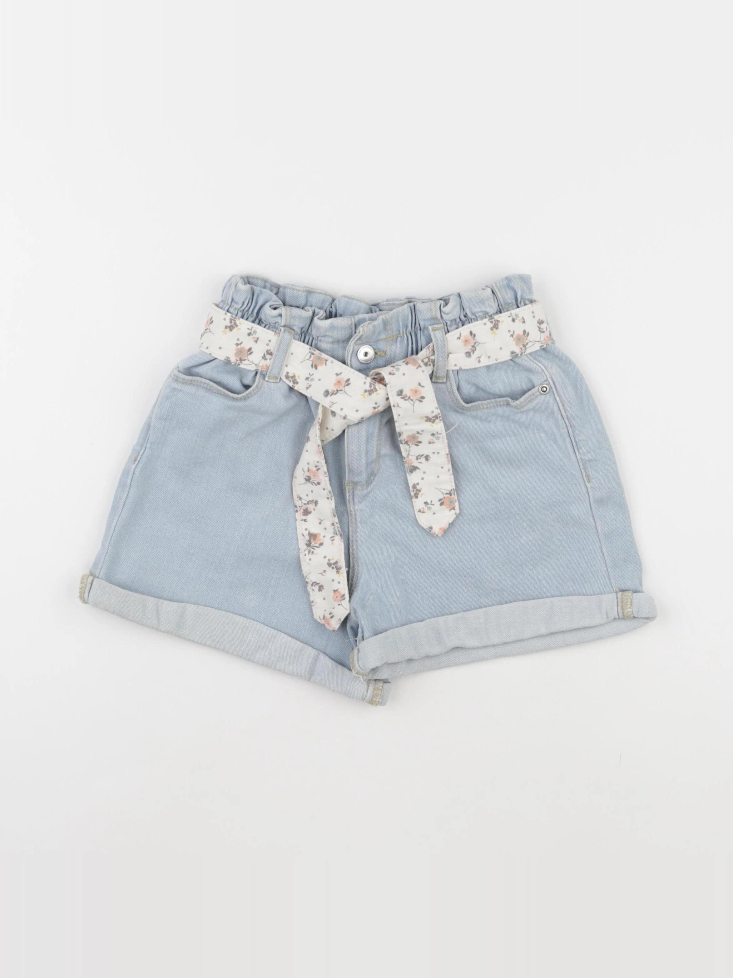Vertbaudet - short bleu - 8 ans