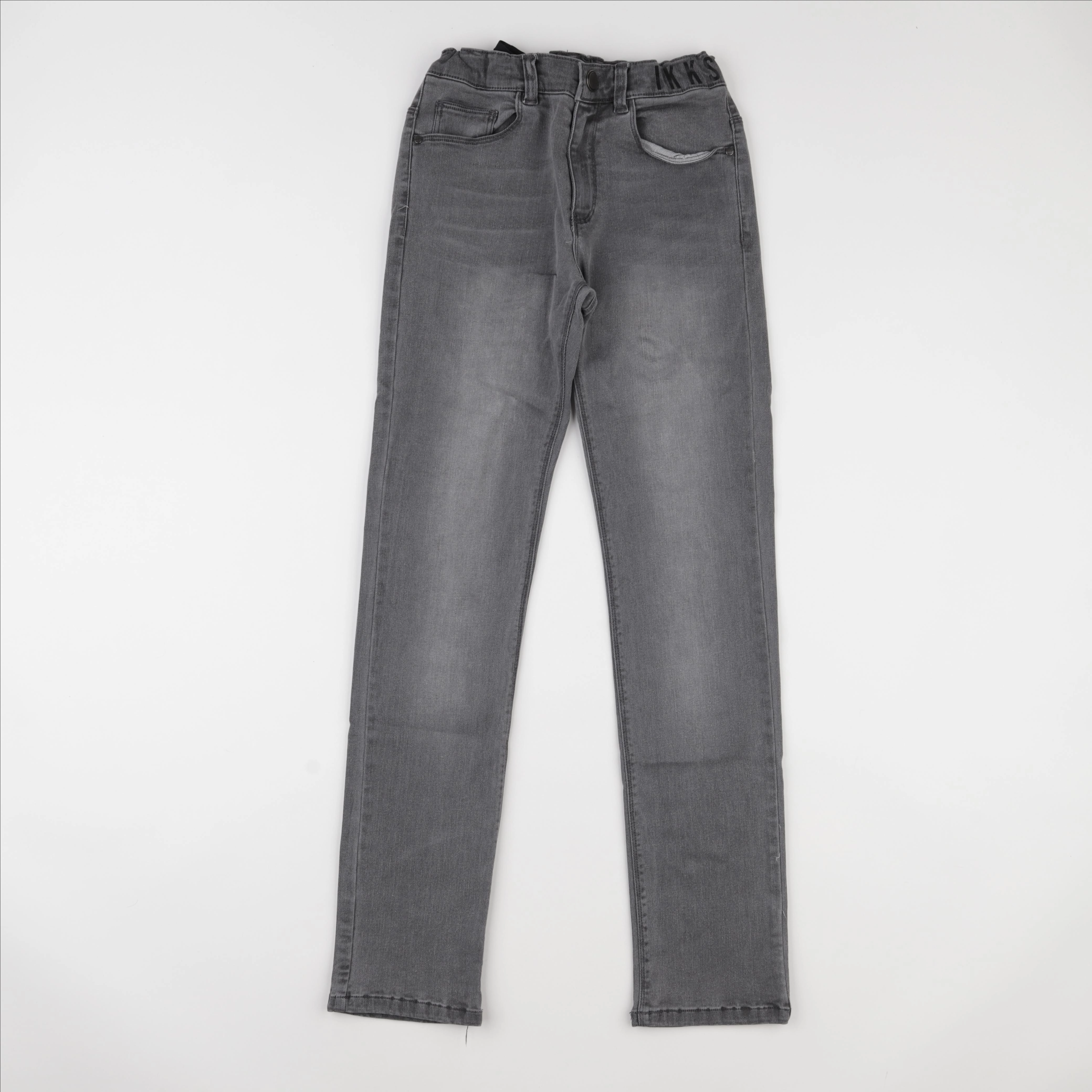 IKKS - jean gris - 12 ans