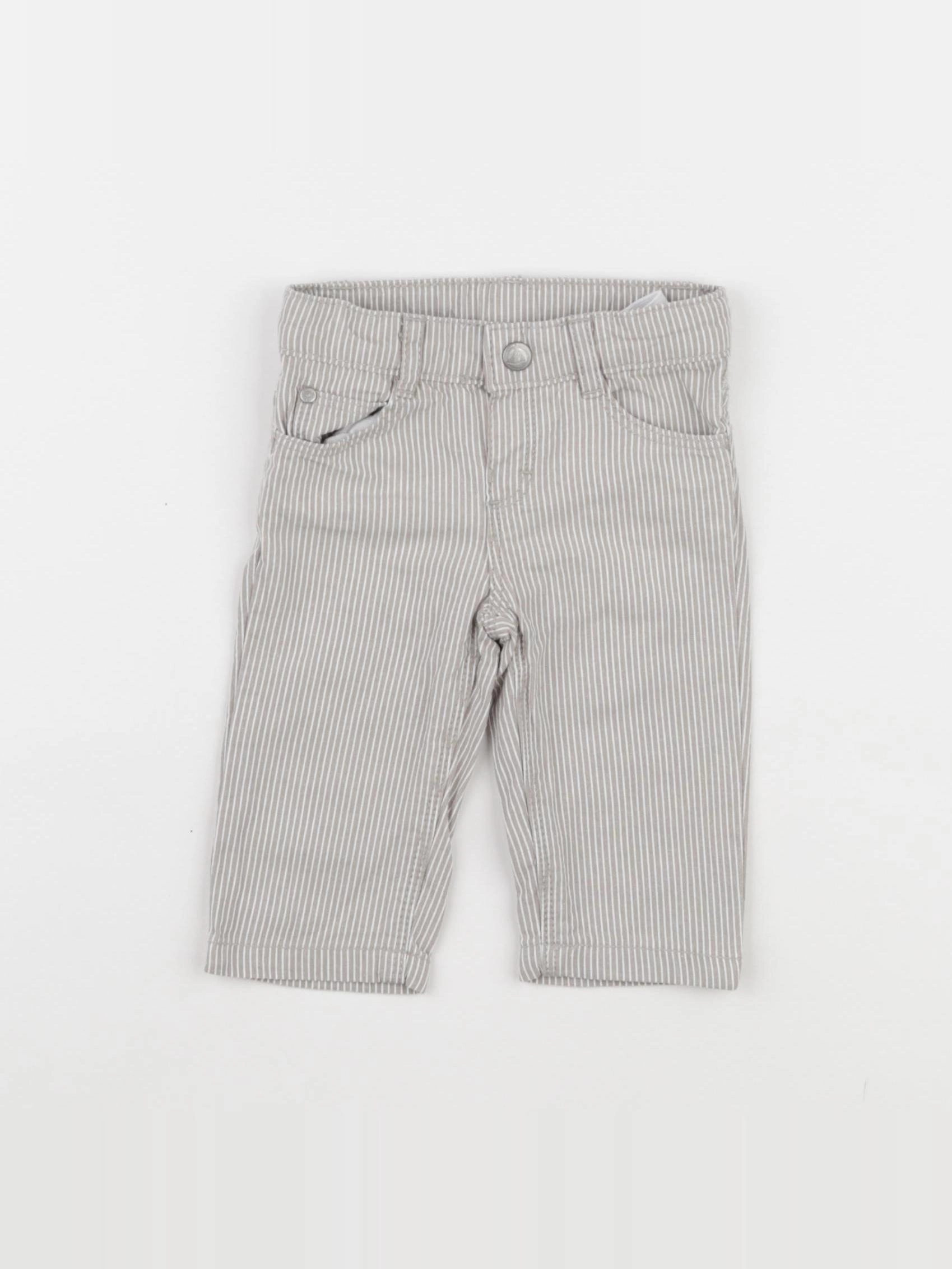 Petit Bateau - pantalon beige - 3 mois