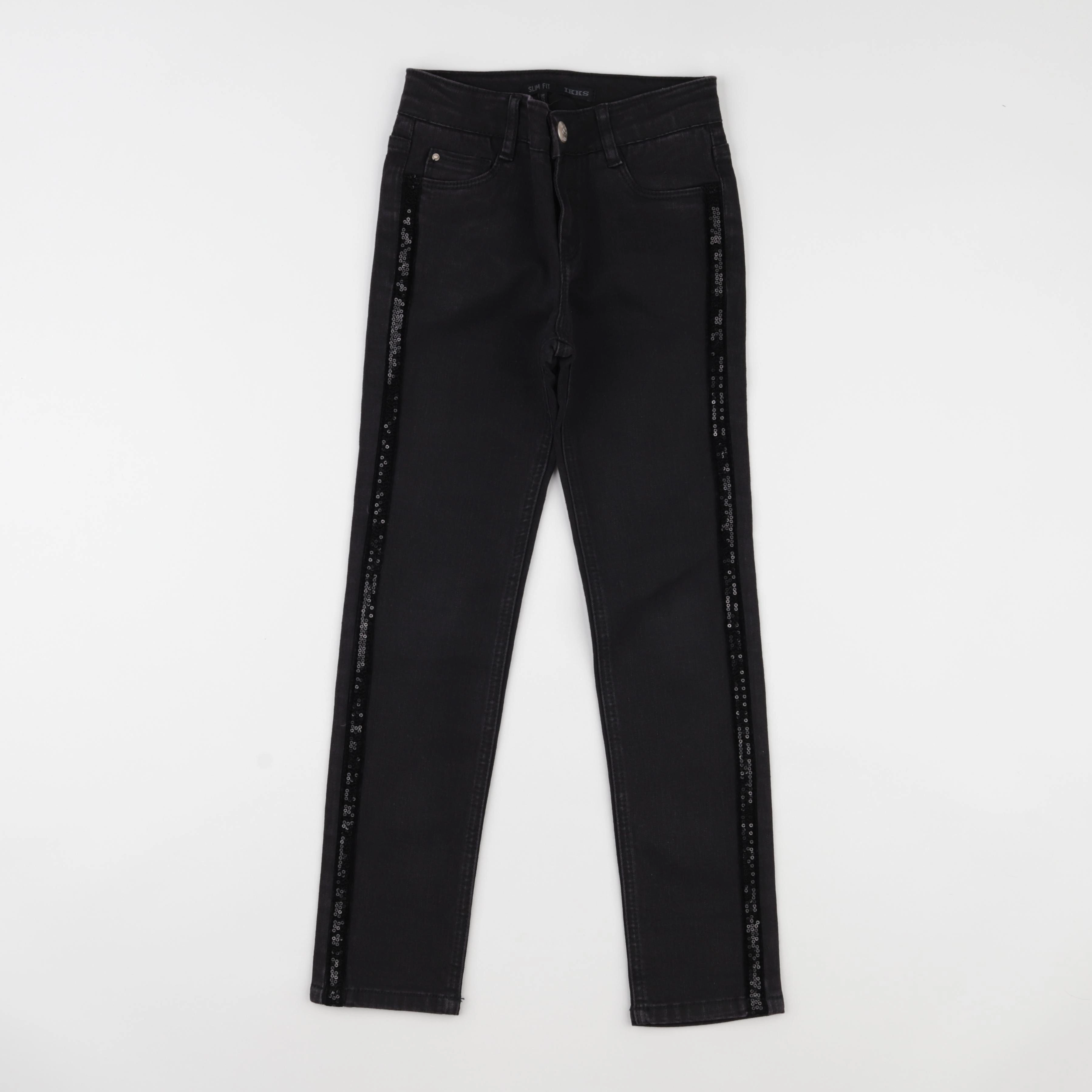 IKKS - jean noir - 8 ans