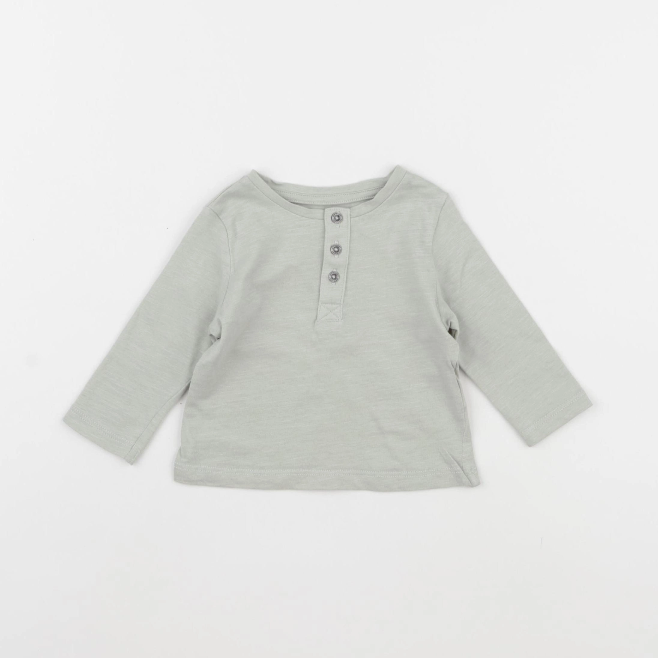 Vertbaudet - tee-shirt vert - 3 mois